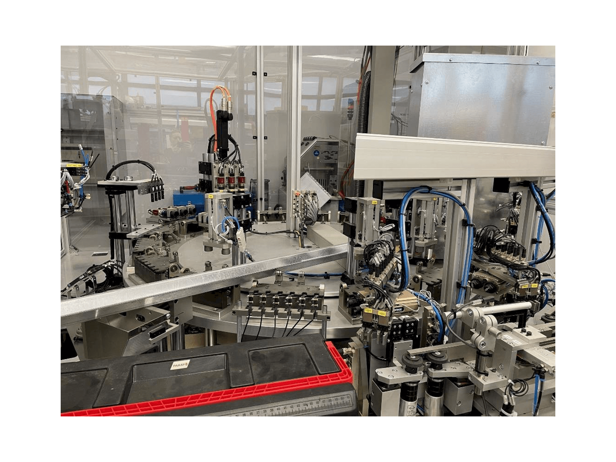 Front view of TEAM AUTOMATION BERLIN Tattoo Needle Testing System machine