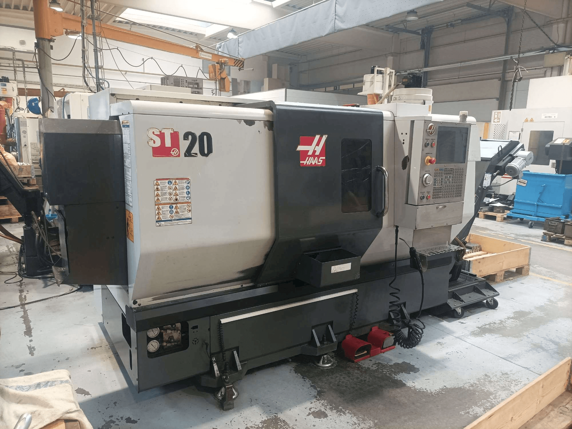 Front view of HAAS ST-20SSY machine
