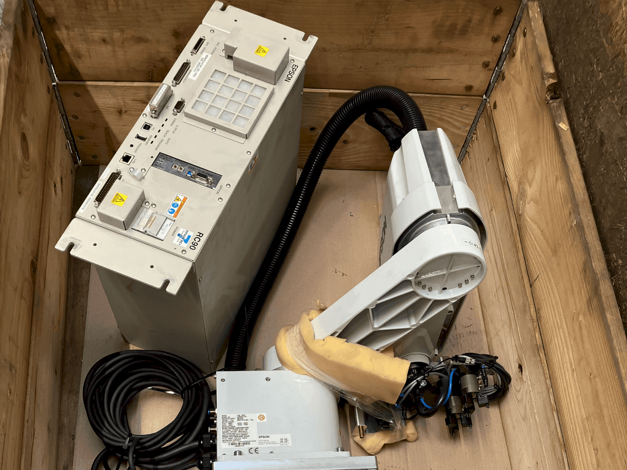 Front view of EPSON LS3-401S machine