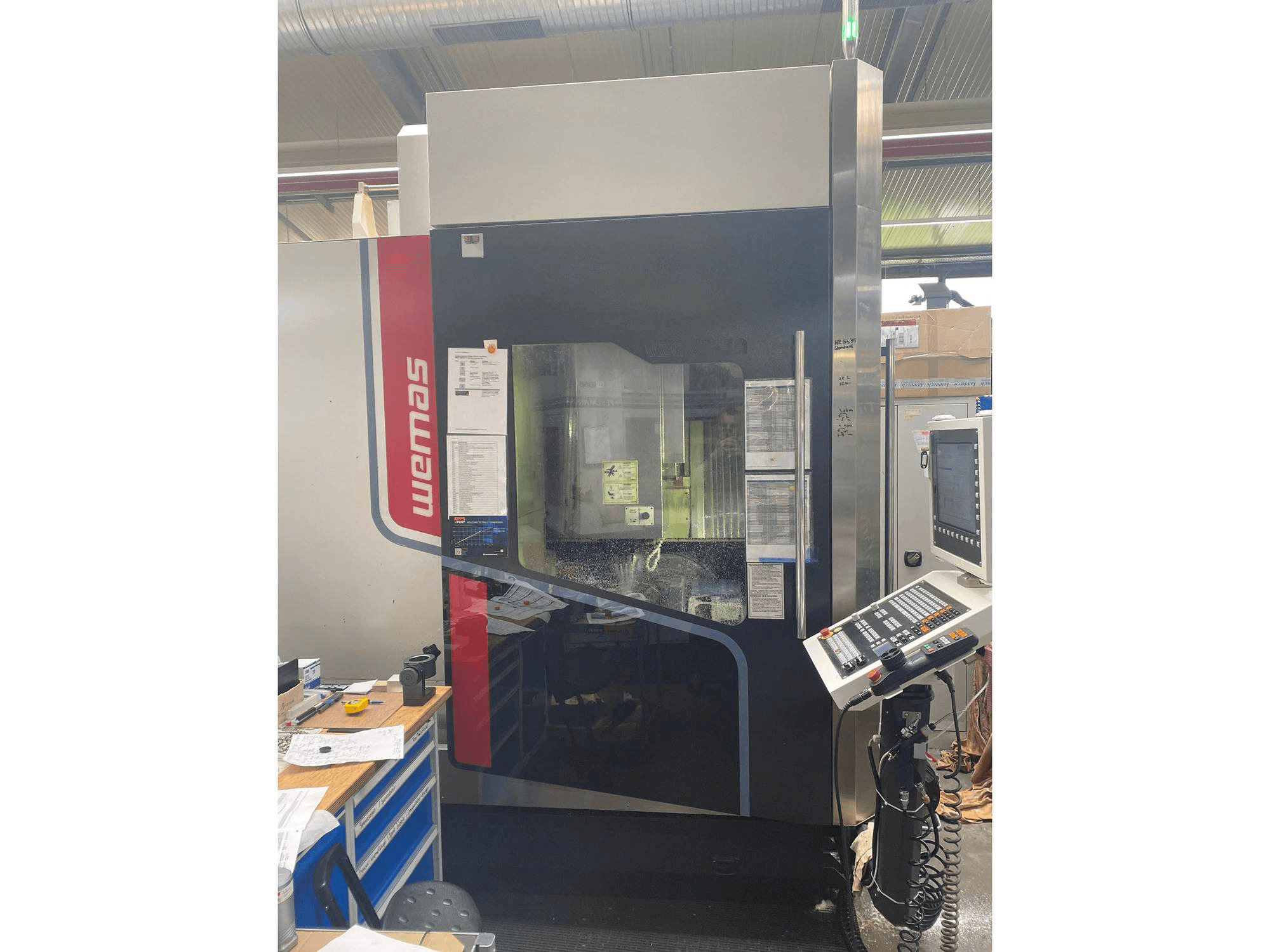 Front view of WEMAS VZG 65-5A machine