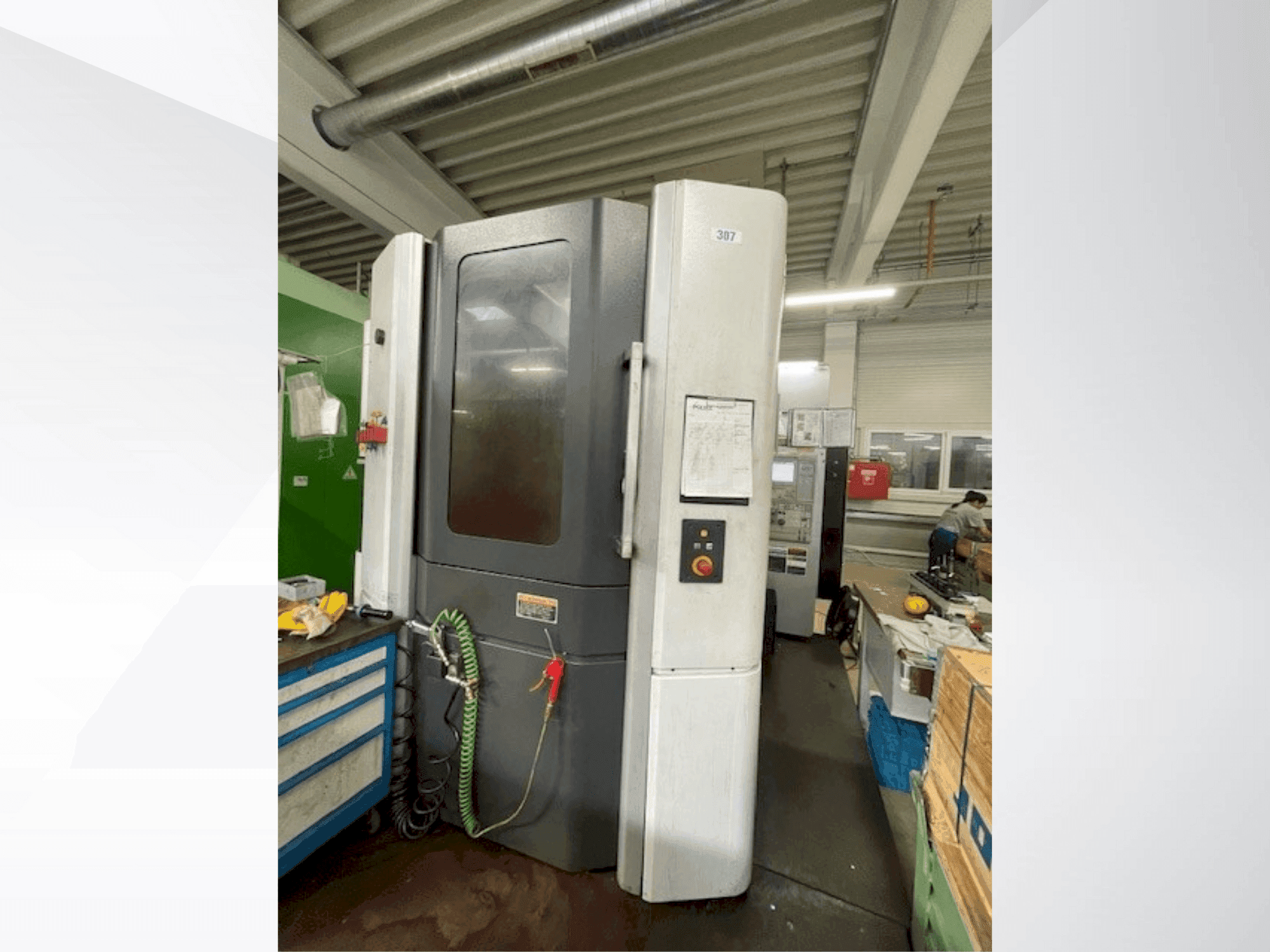 Front view of MORI SEIKI NHX 5000 machine