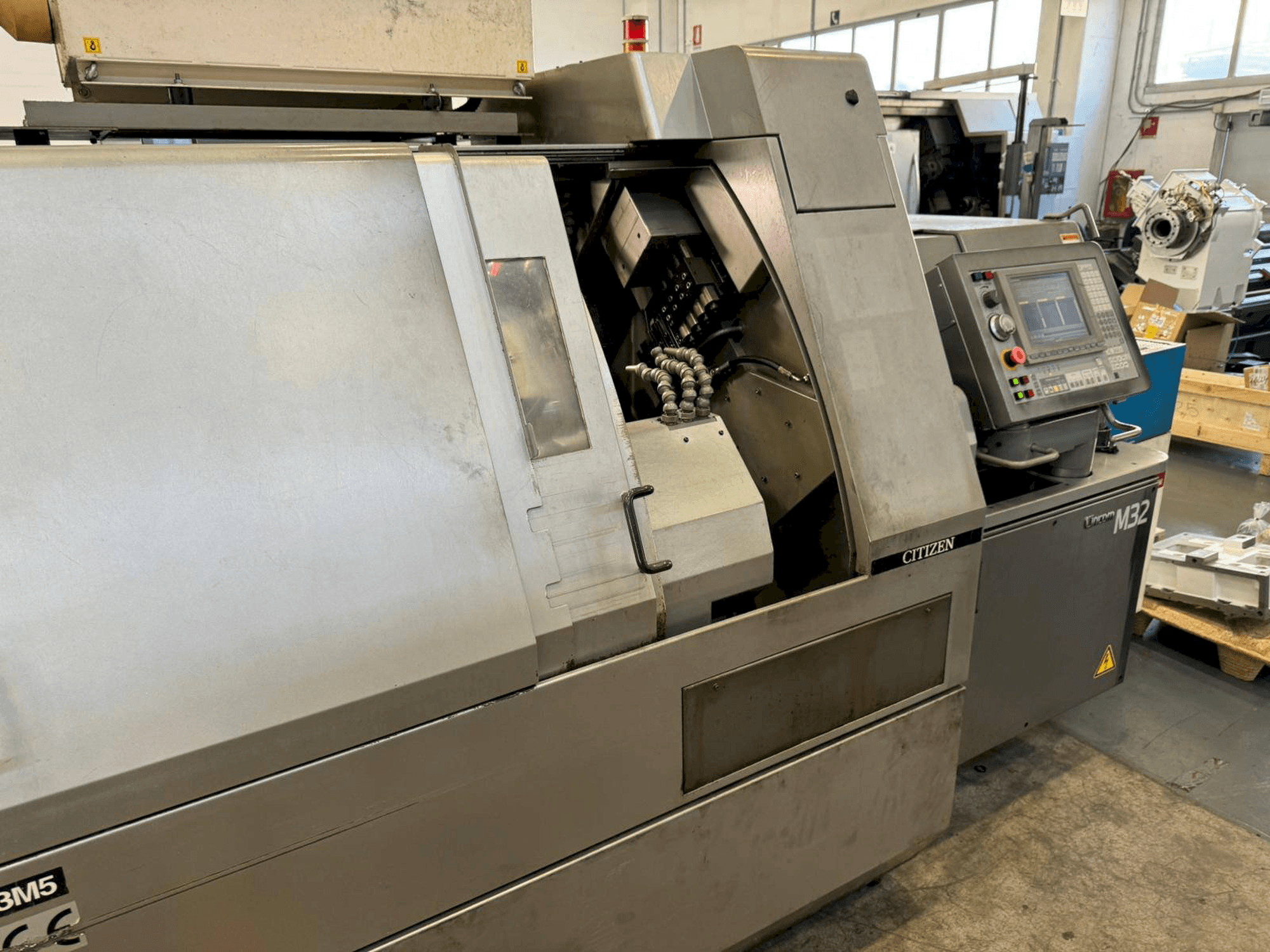 Front view of Citizen M32V machine