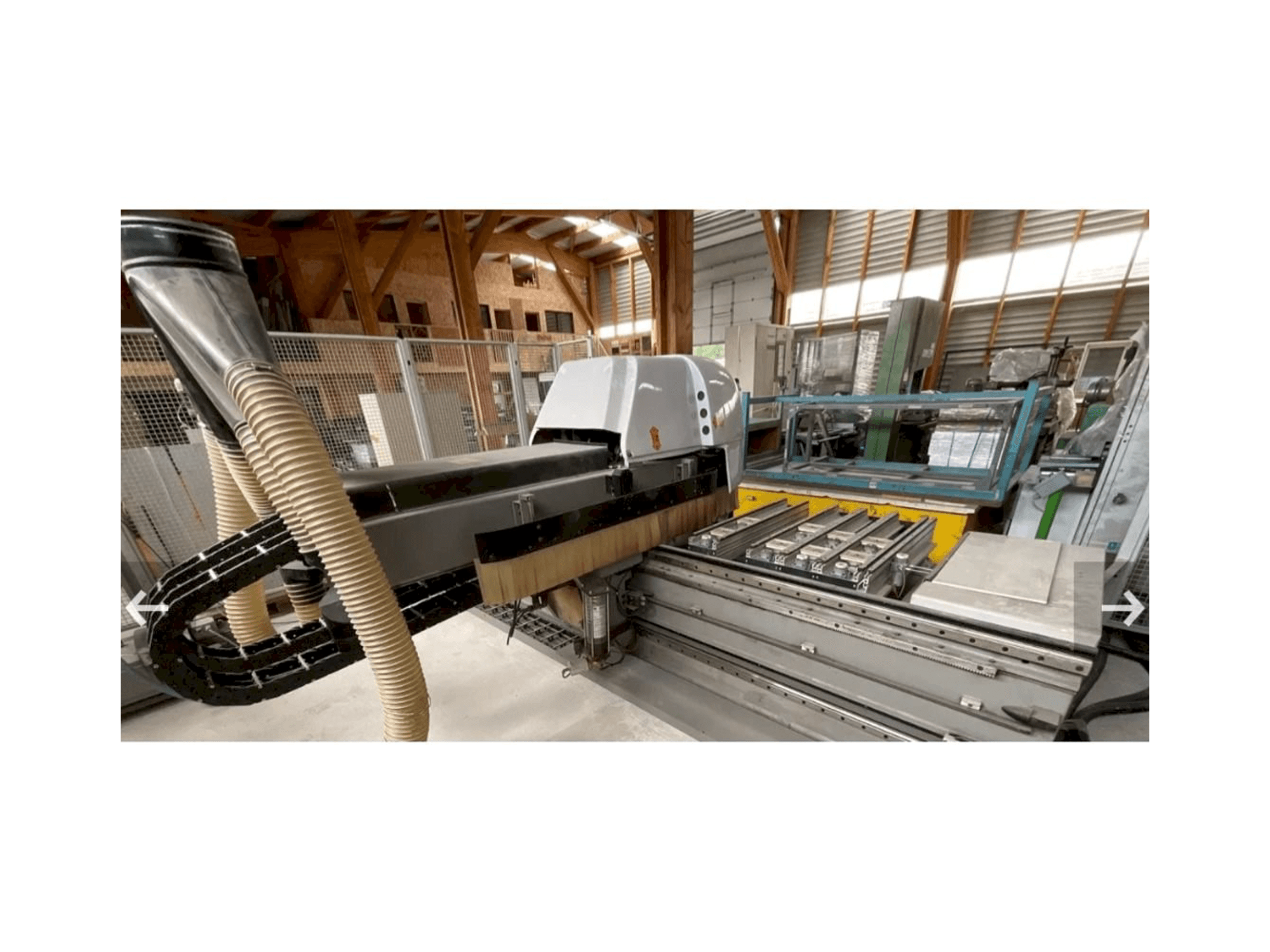 Front view of BIESSE Rover 321 R machine