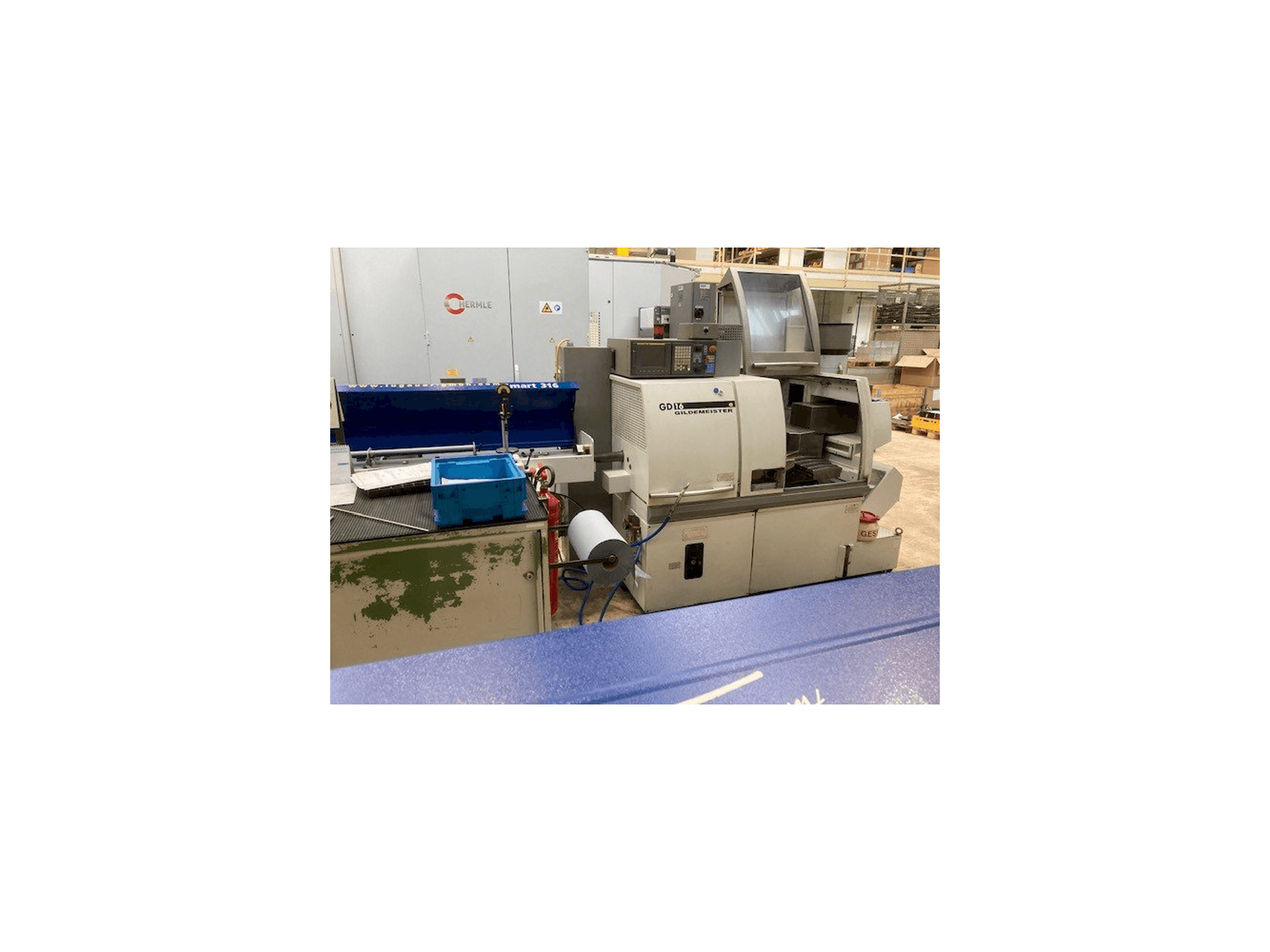 Front view of Gildemeister GD 16 machine