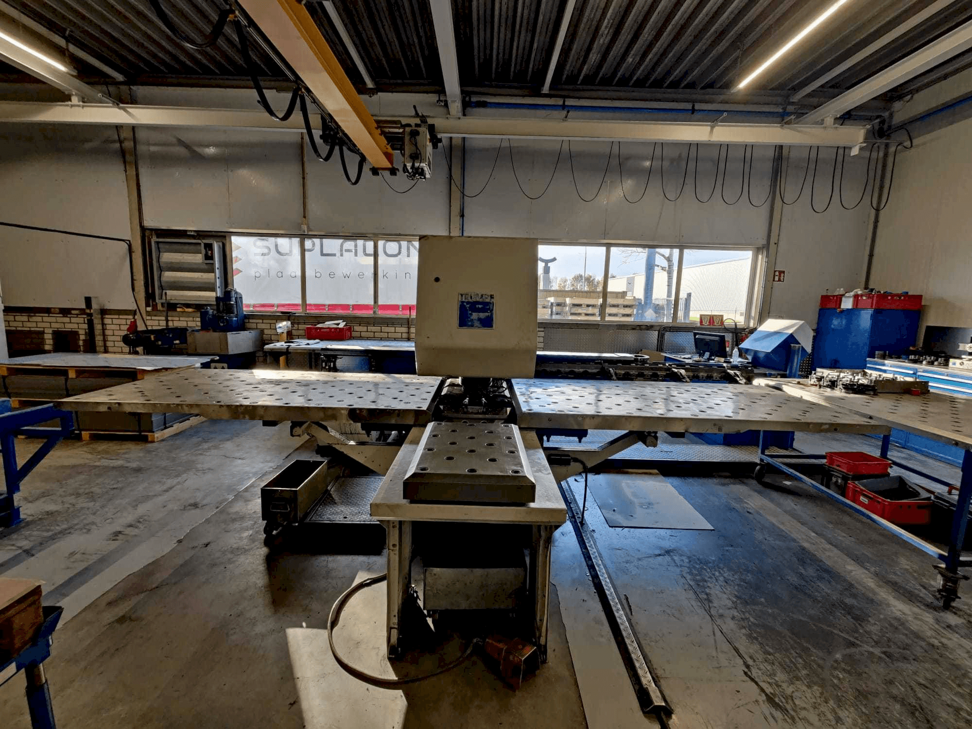 Front view of Trumpf Trumatic 500 machine