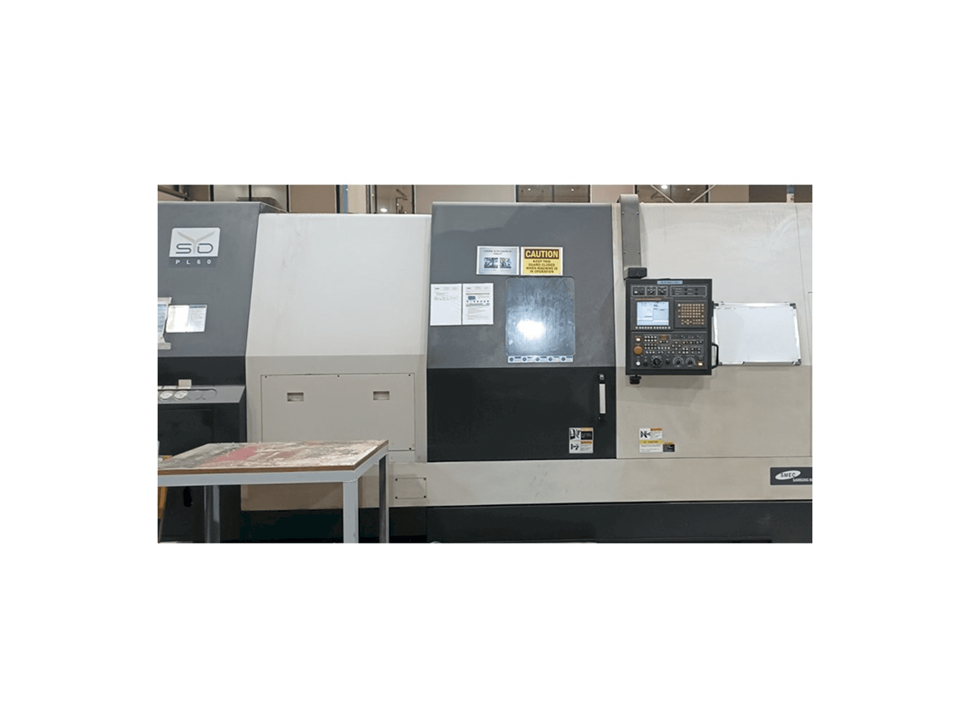 Front view of Samsung PL60 machine