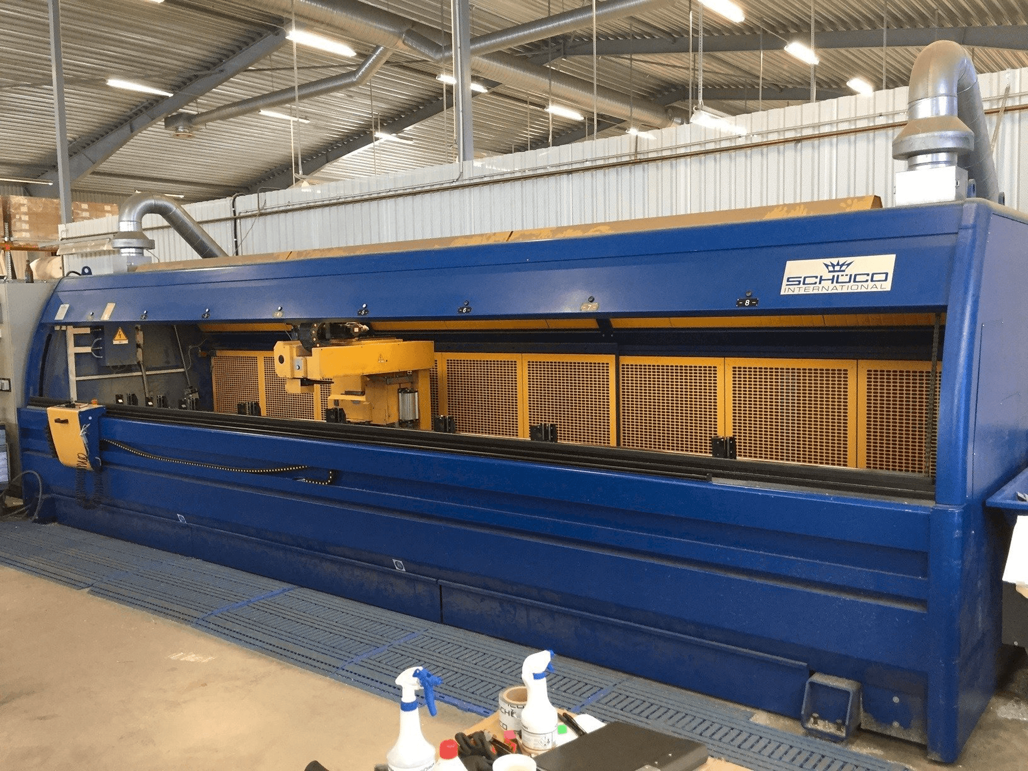 Front view of Emmegi Comet machine