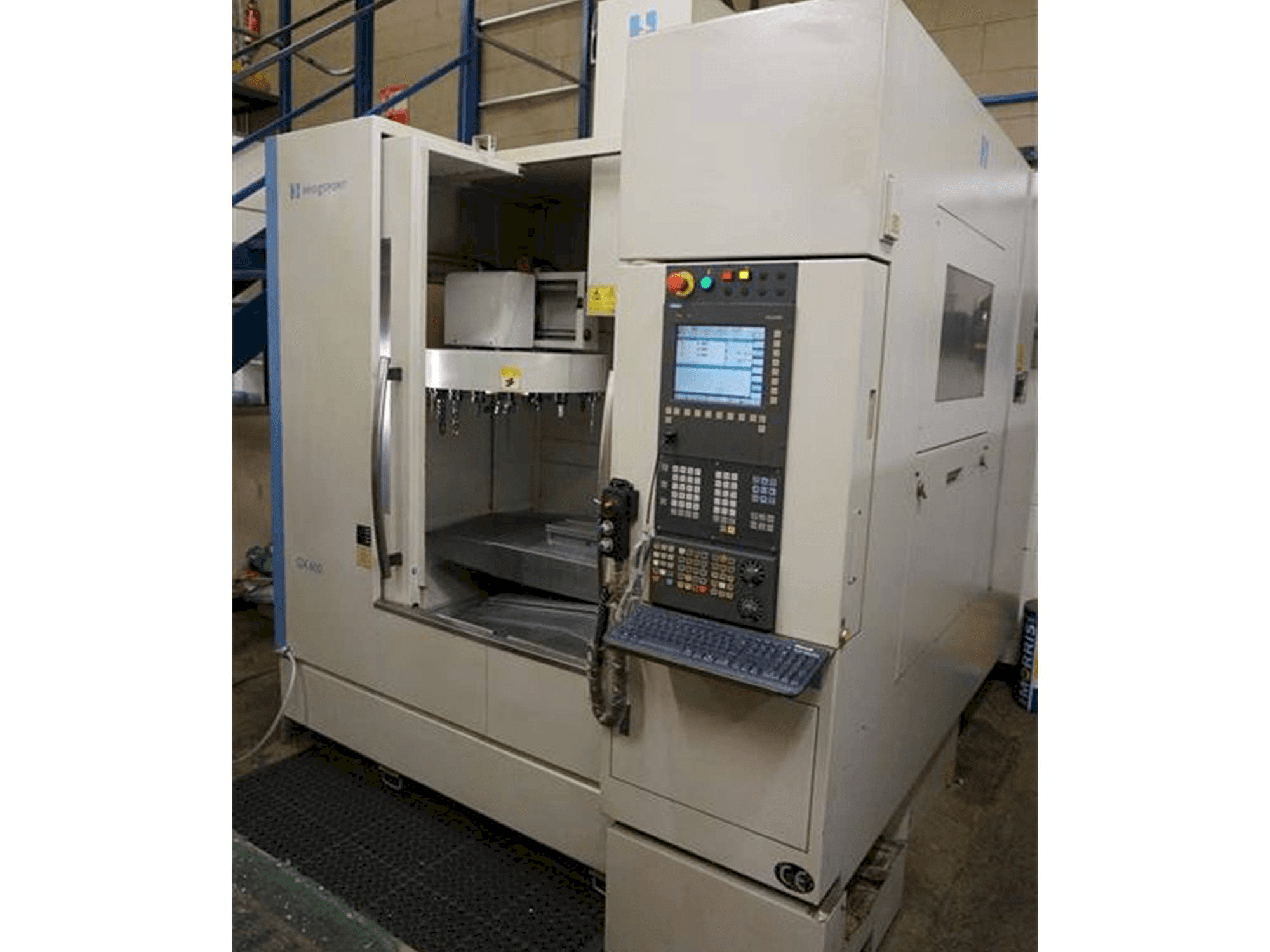 Front view of Bridgeport GX 600 machine