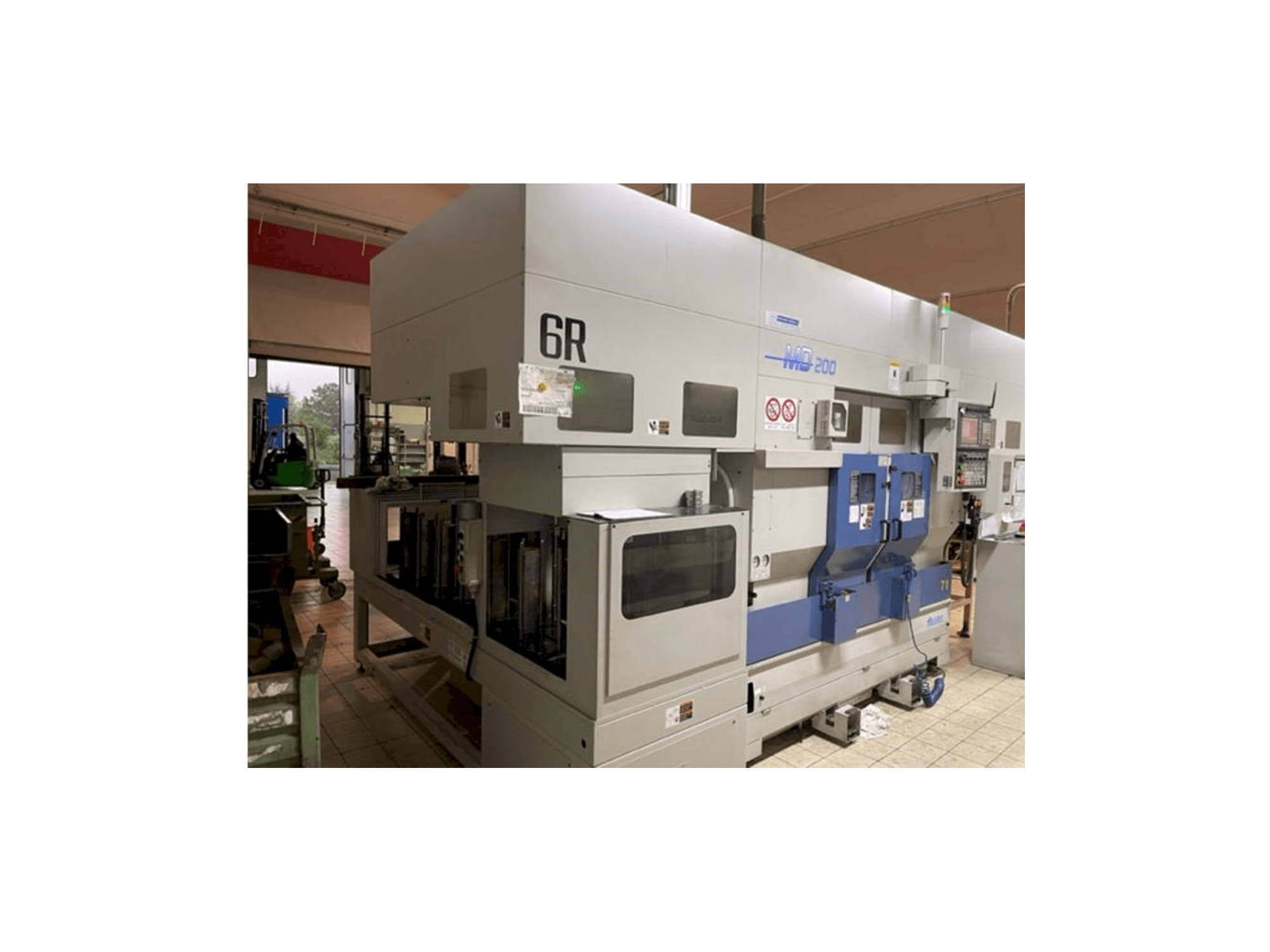 Front view of Muratec MD 200 machine