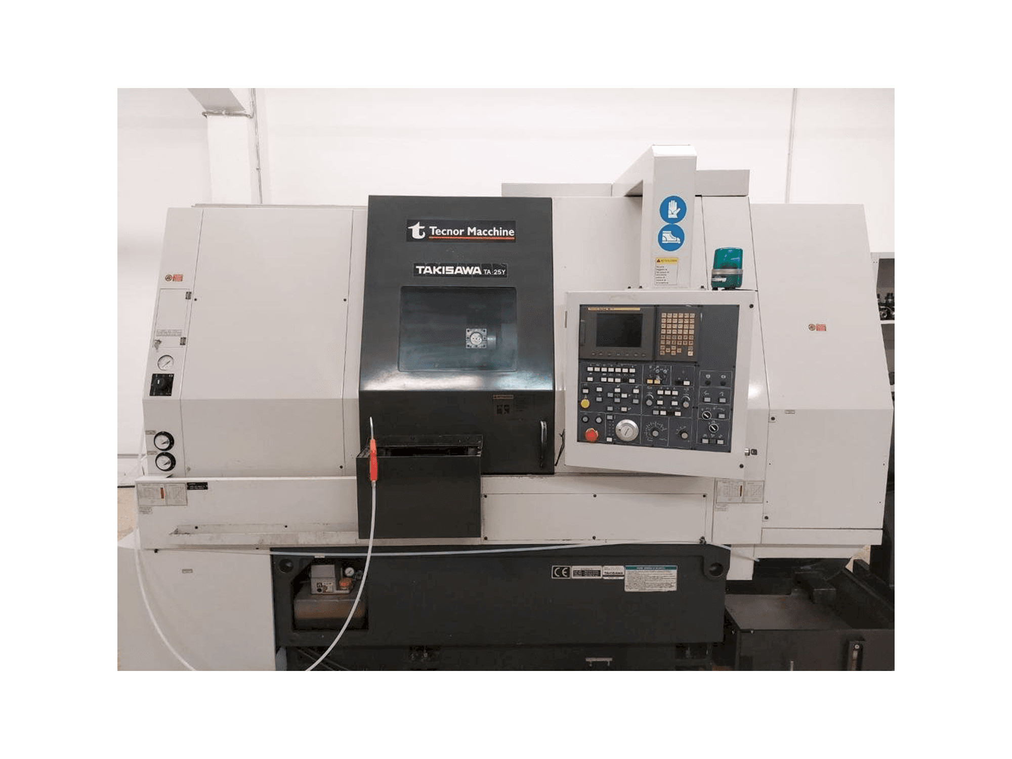 Front view of Takisawa TA 25Y machine