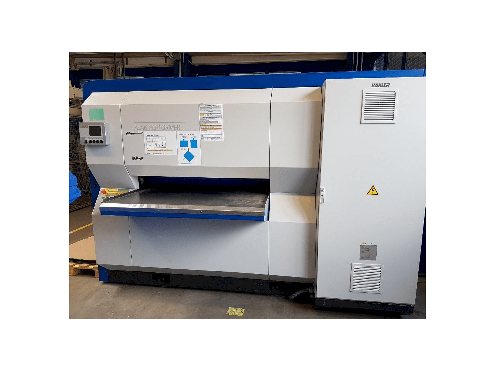 Front view of KOHLER PEAK PERFORMER PG 40.1250/21 machine