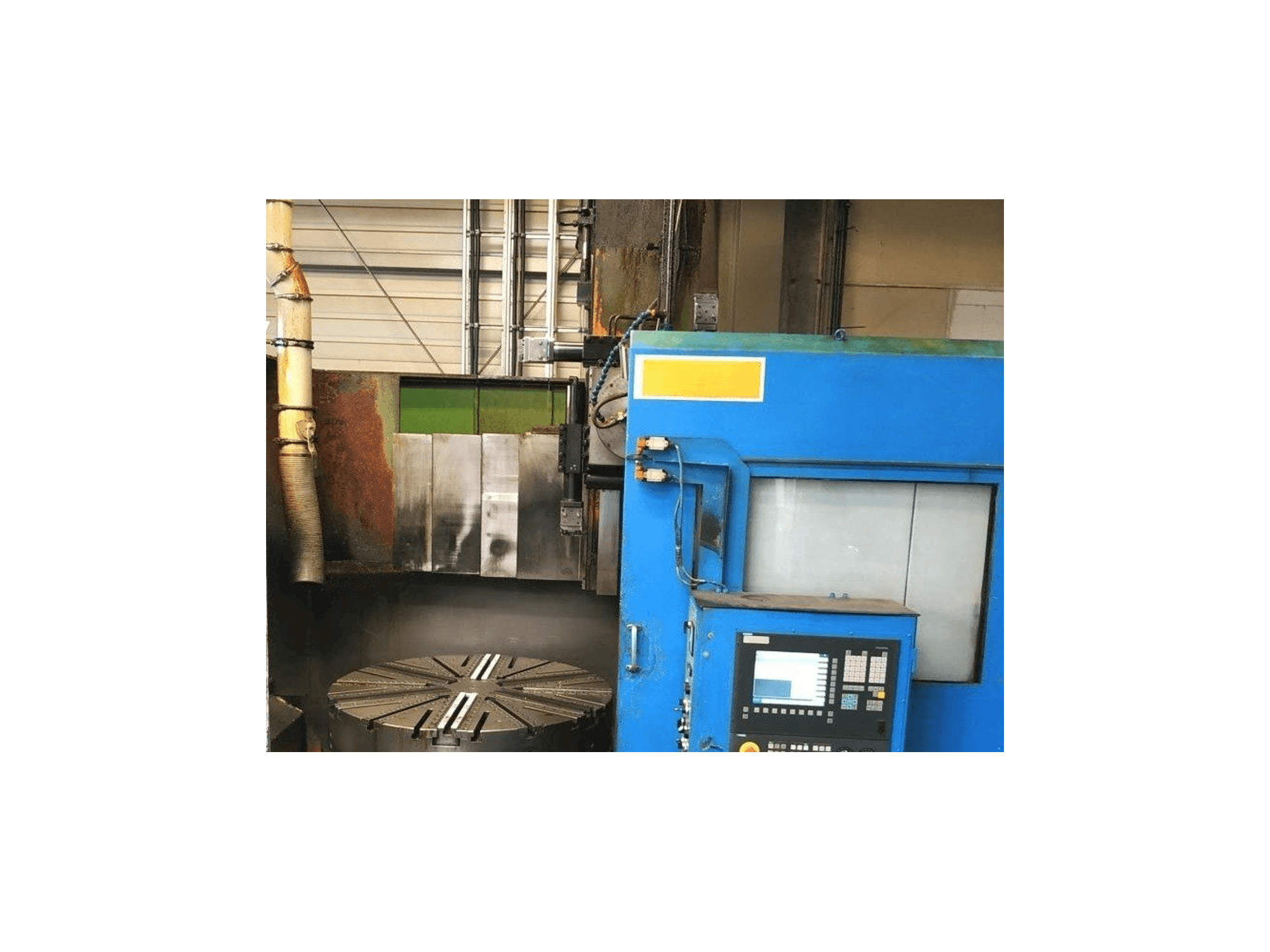 Front view of Carnaghi AT 1400 machine