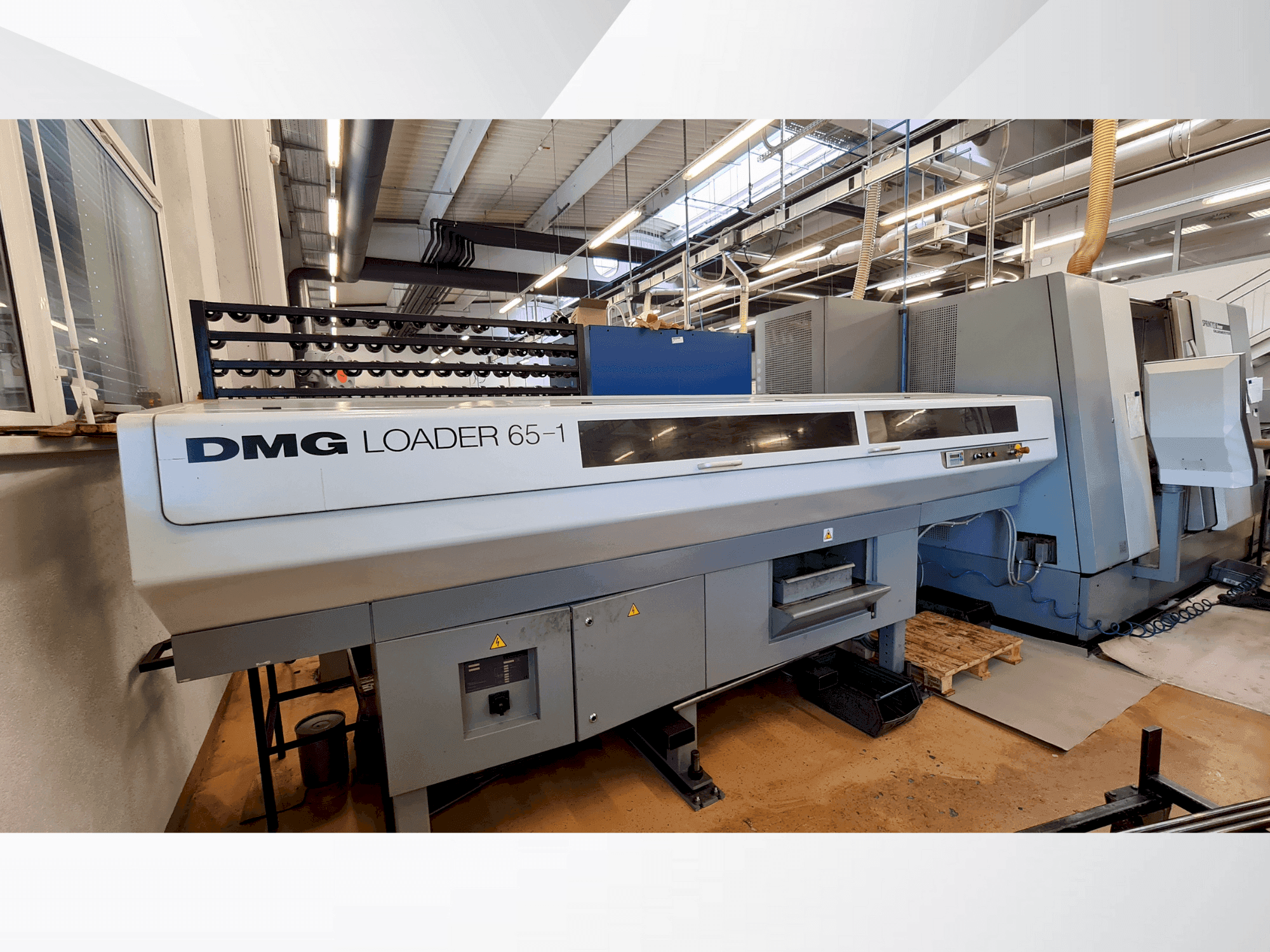 Front view of Gildemeister DMG GILDEMEISTER SPRINT Linear 65 machine