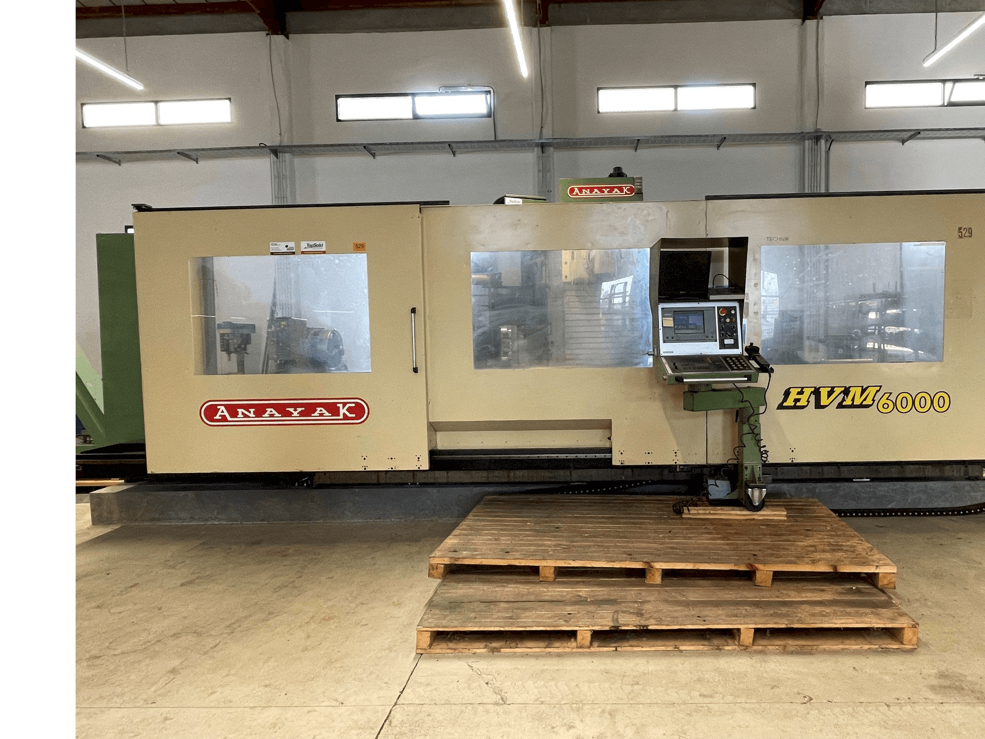 Front view of ANAYAK HVM-6000 machine