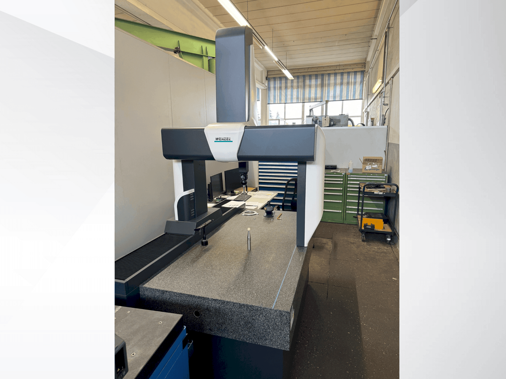 Front view of Wenzel LH 65 machine