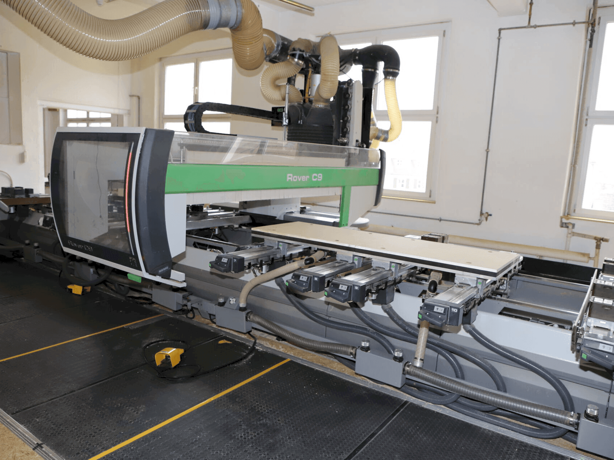 Front view of BIESSE ROVER C 9.65 machine