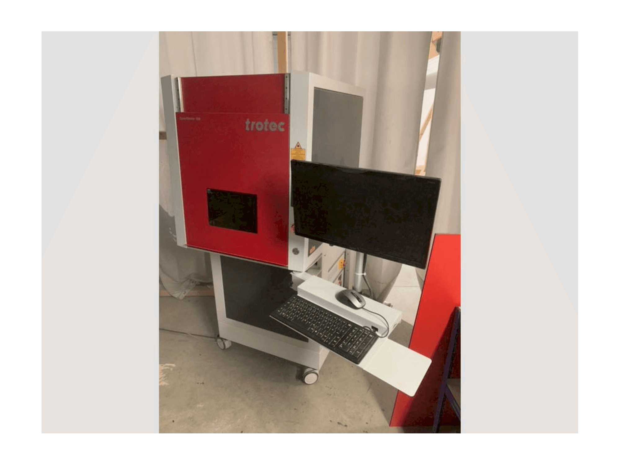 Front view of Trotec Speedmarker 700 SM700HT machine