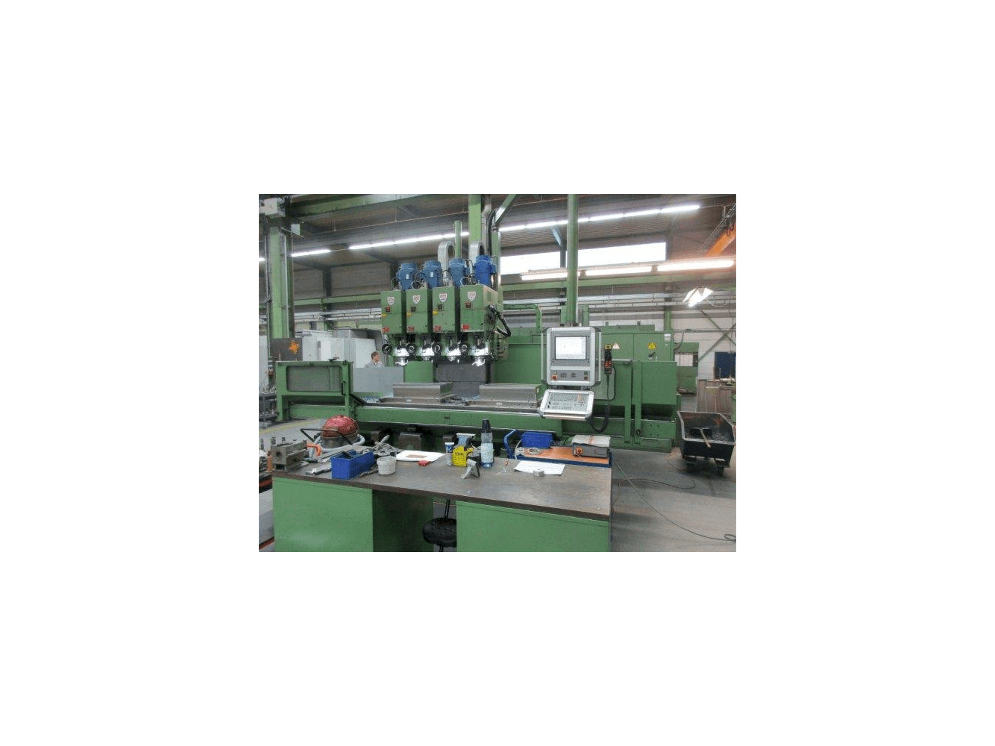 Front view of Rambaudi Rammatic 804 machine