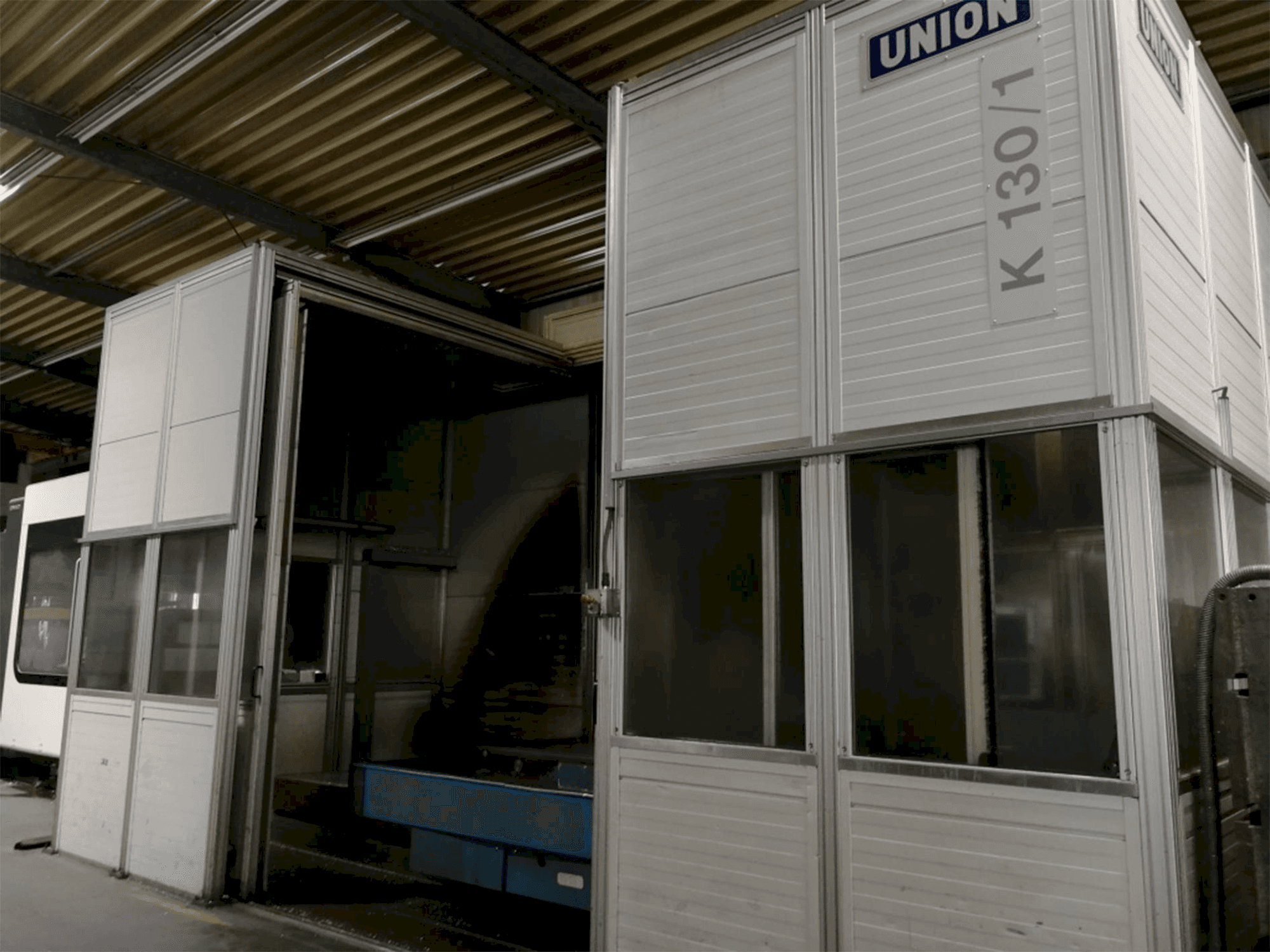 Front view of UNION K 130 TNC 530 machine