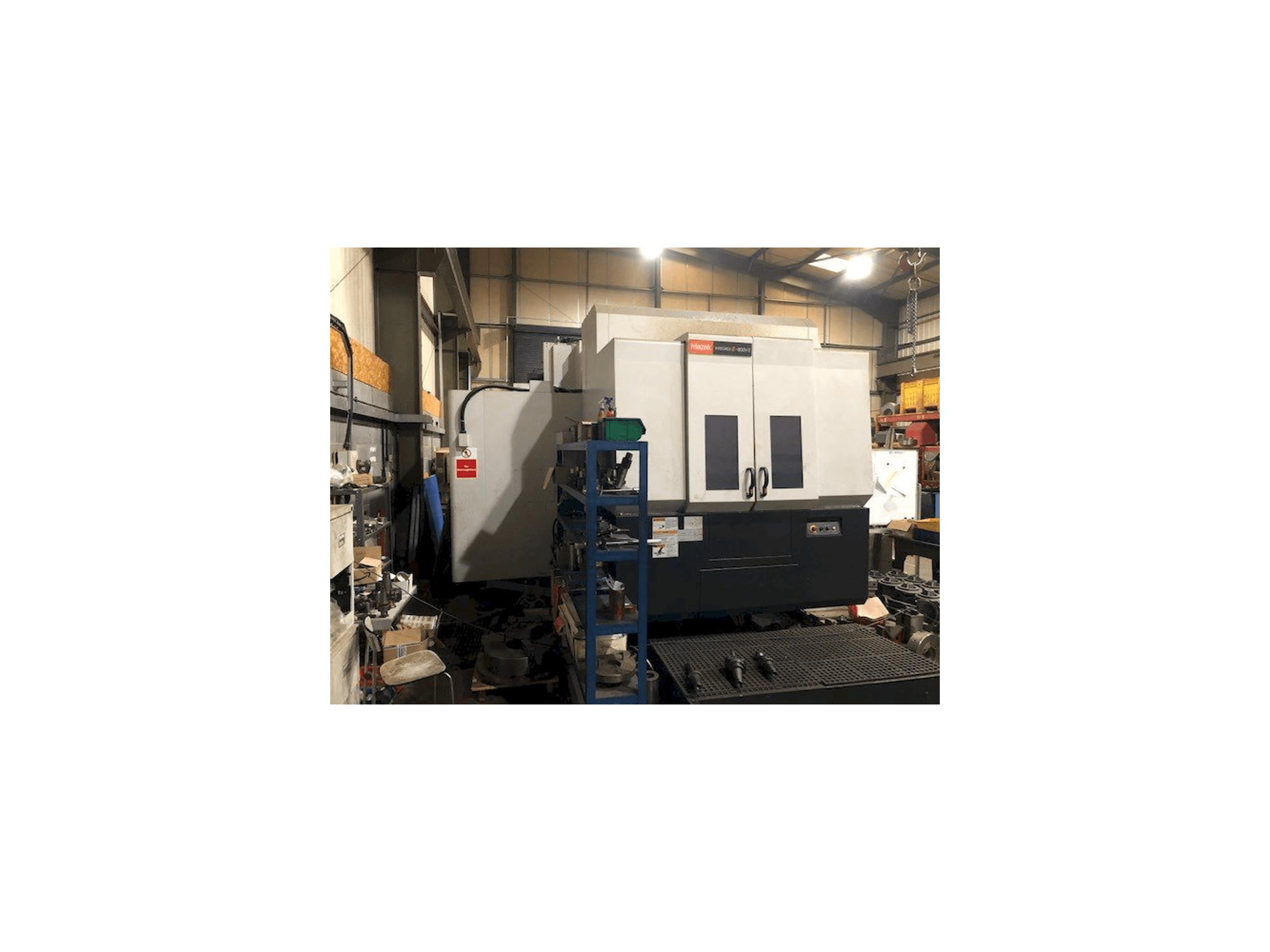 Front view of Mazak Integrex 800V/5 II E machine