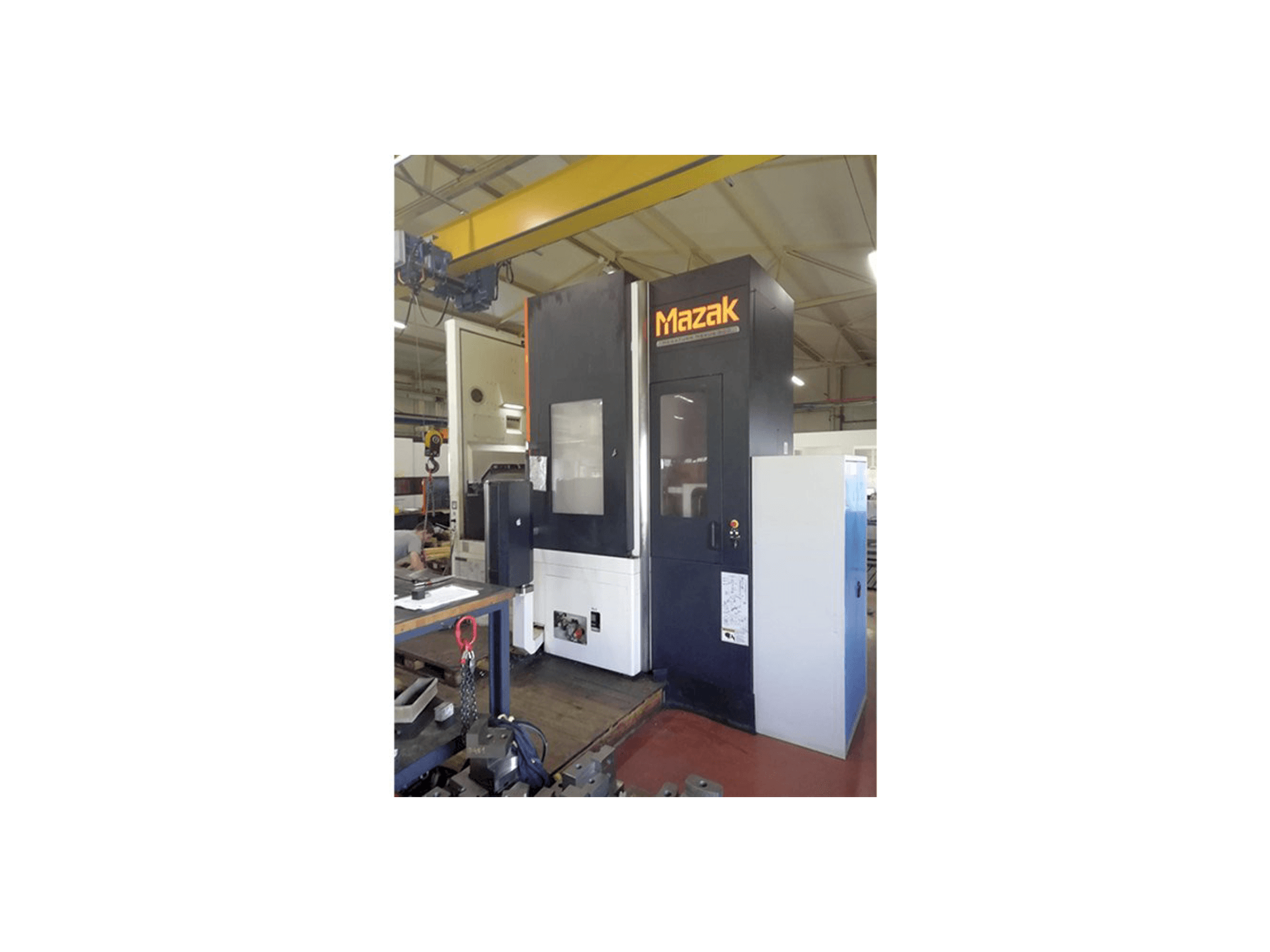 Front view of Mazak MEGATURN NEXUS 900 machine