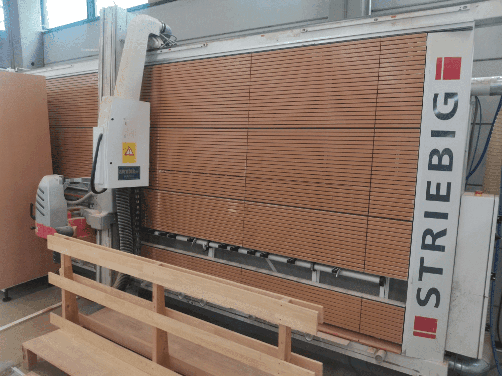 Front view of STRIEBIG CONTROL 6224 machine