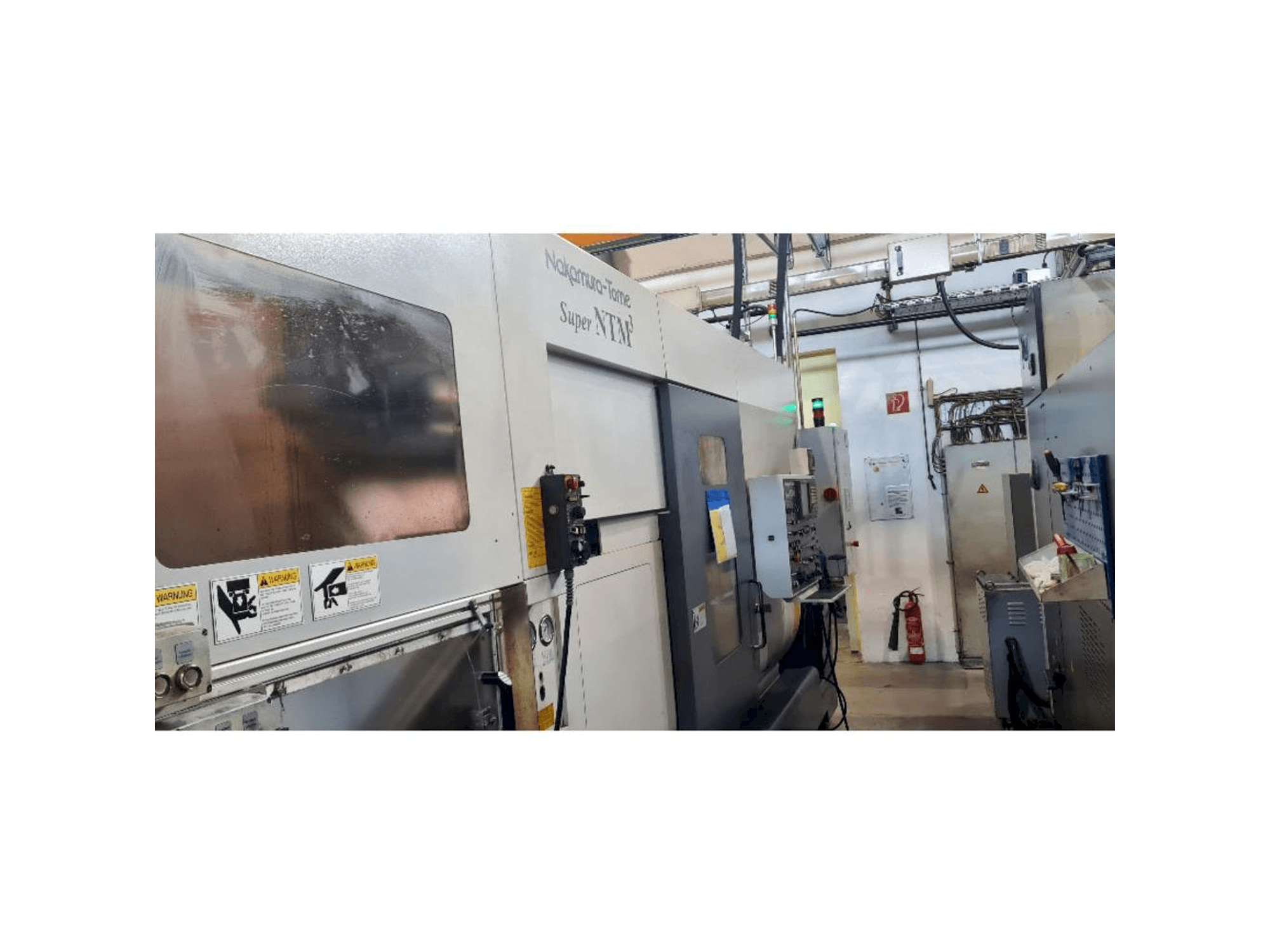 Front view of NAKAMURA Super NTM³ machine