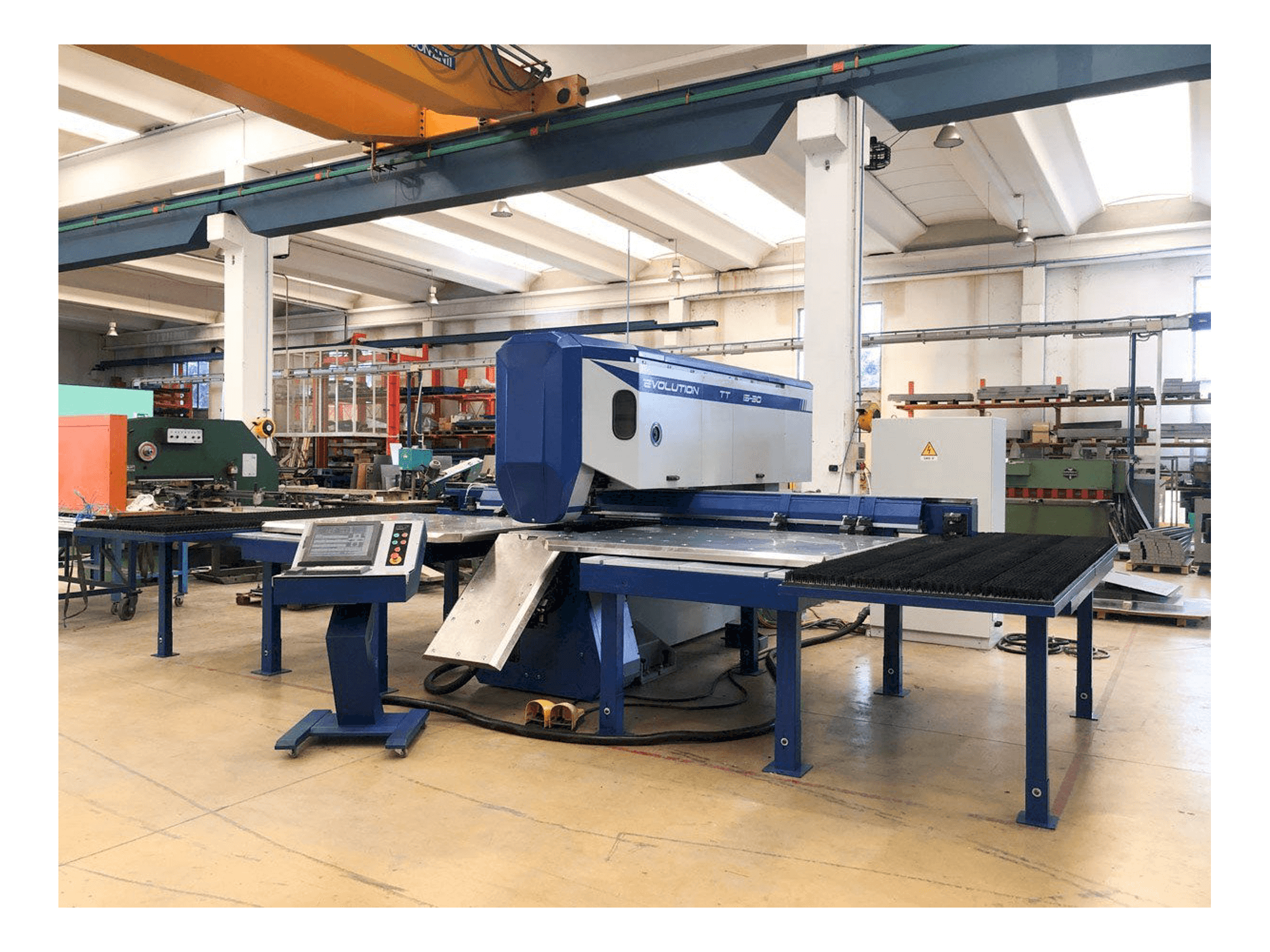 Front view of TECHNOLOGY EVOLUTION TT machine