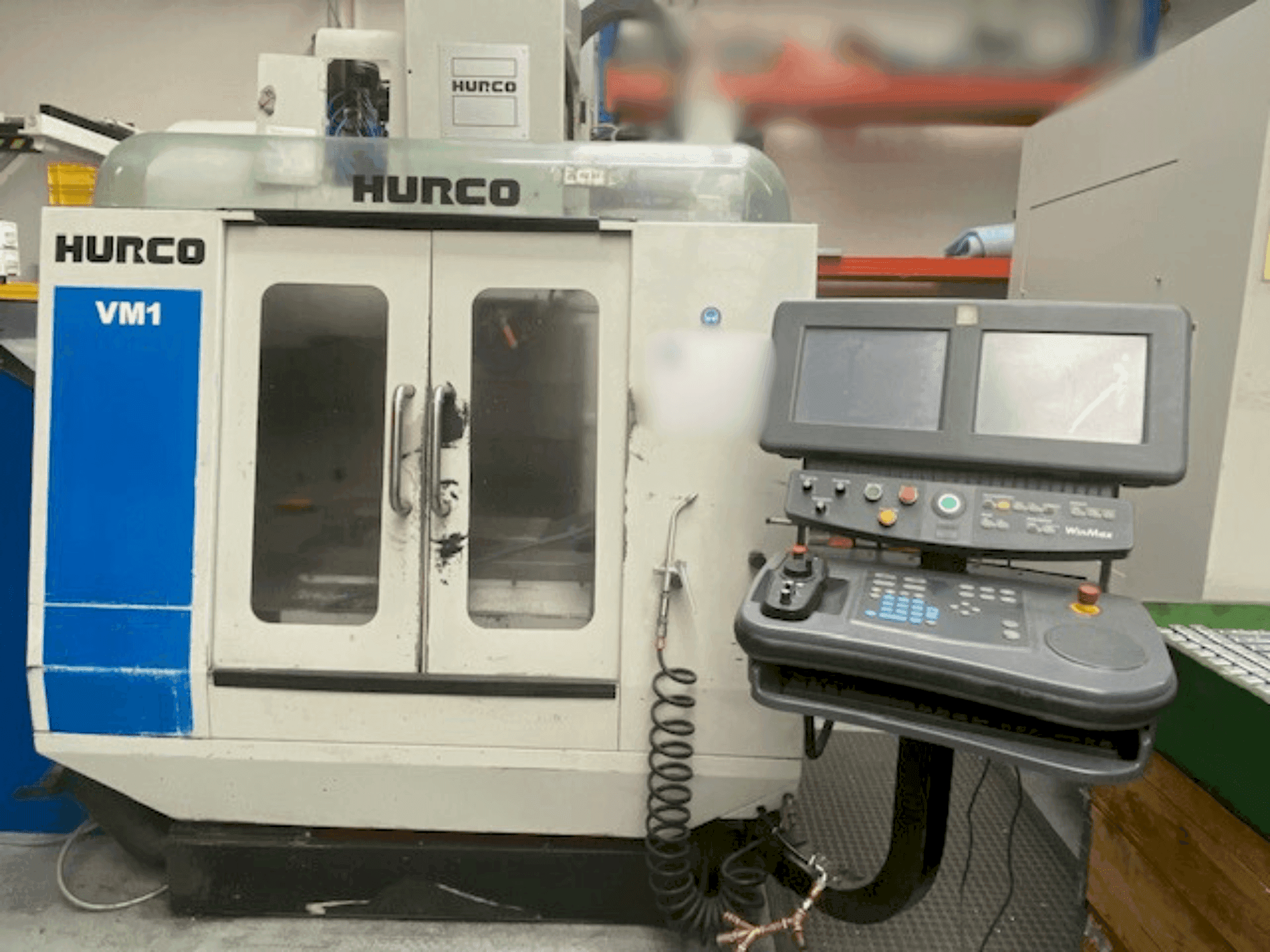 Front view of Hurco VM1 machine
