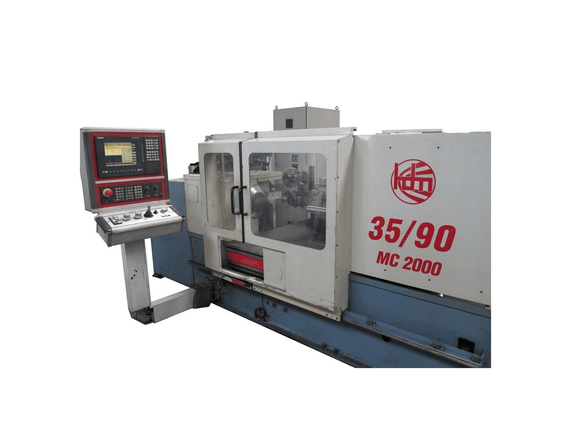 Front view of HDM 35/90 MC 2000 machine