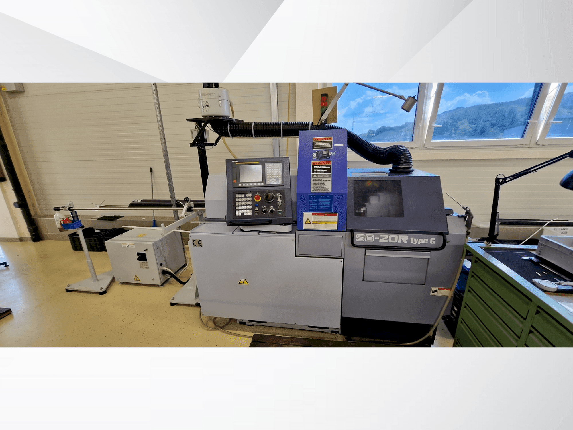 Front view of Star SB-20R type G machine