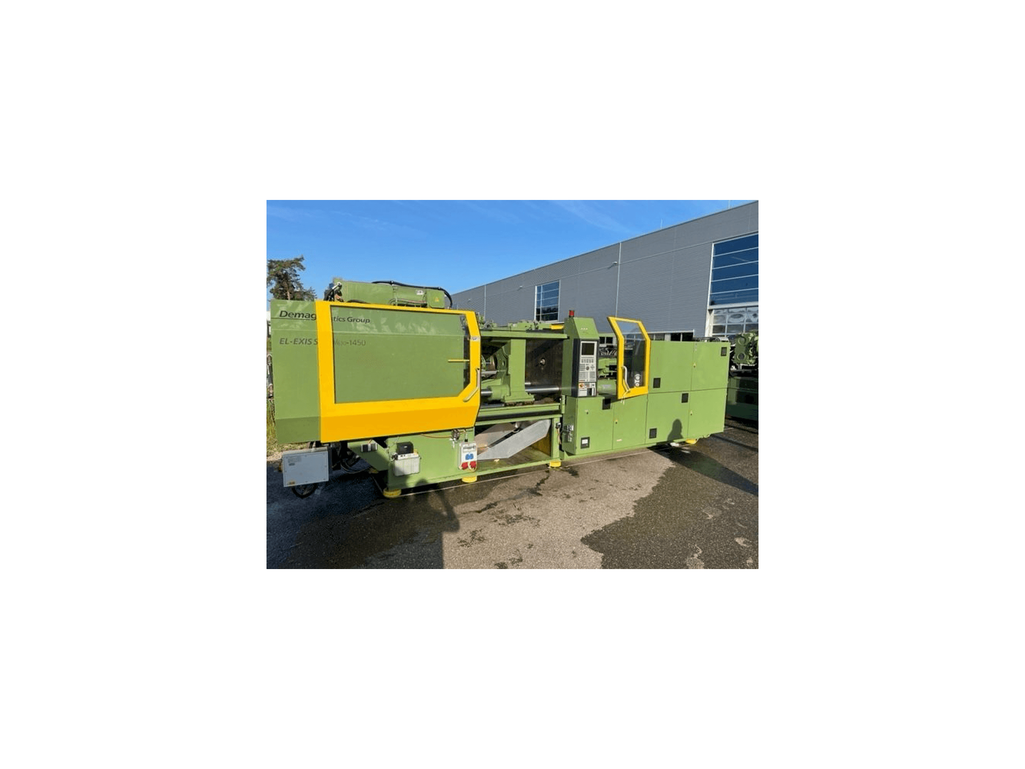Front view of DEMAG EL-Exis S 250/630-1450 machine