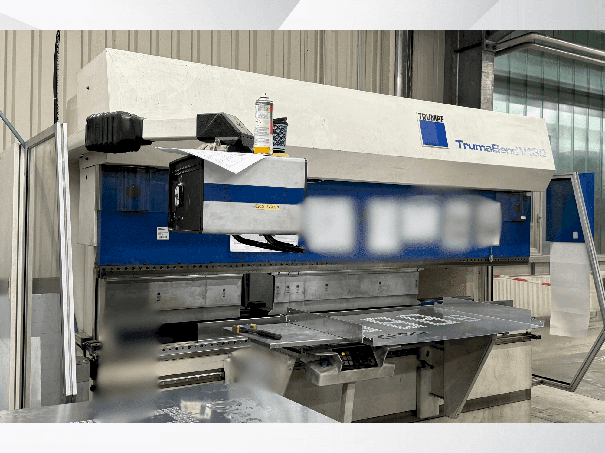 Front view of TRUMPF TrumaBend V130 machine