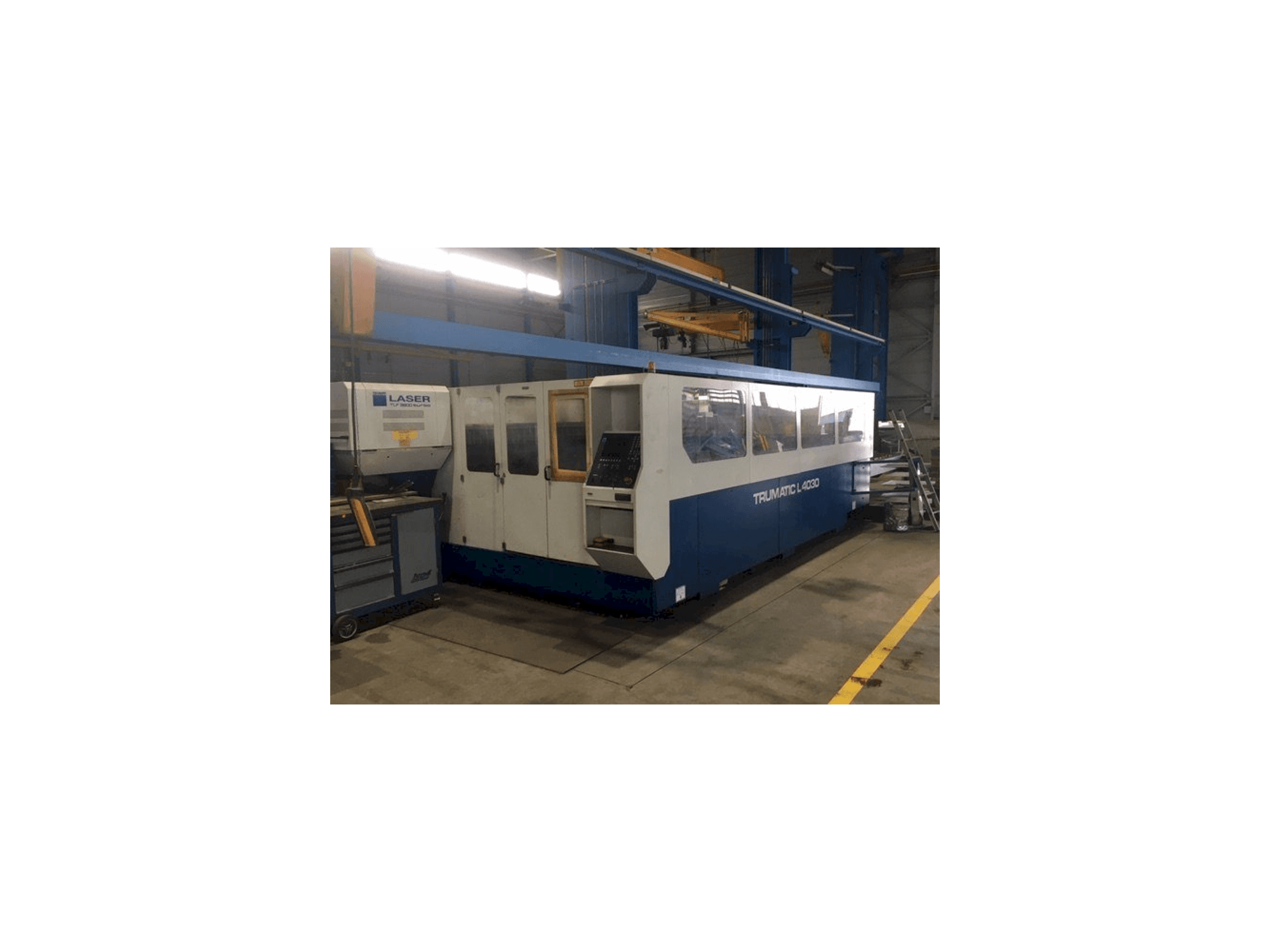 Front view of Trumpf Trumatic L4030 machine