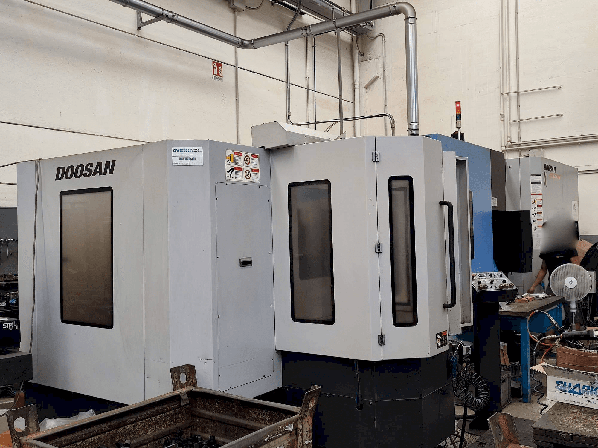 Front view of DOOSAN HP 5100 machine