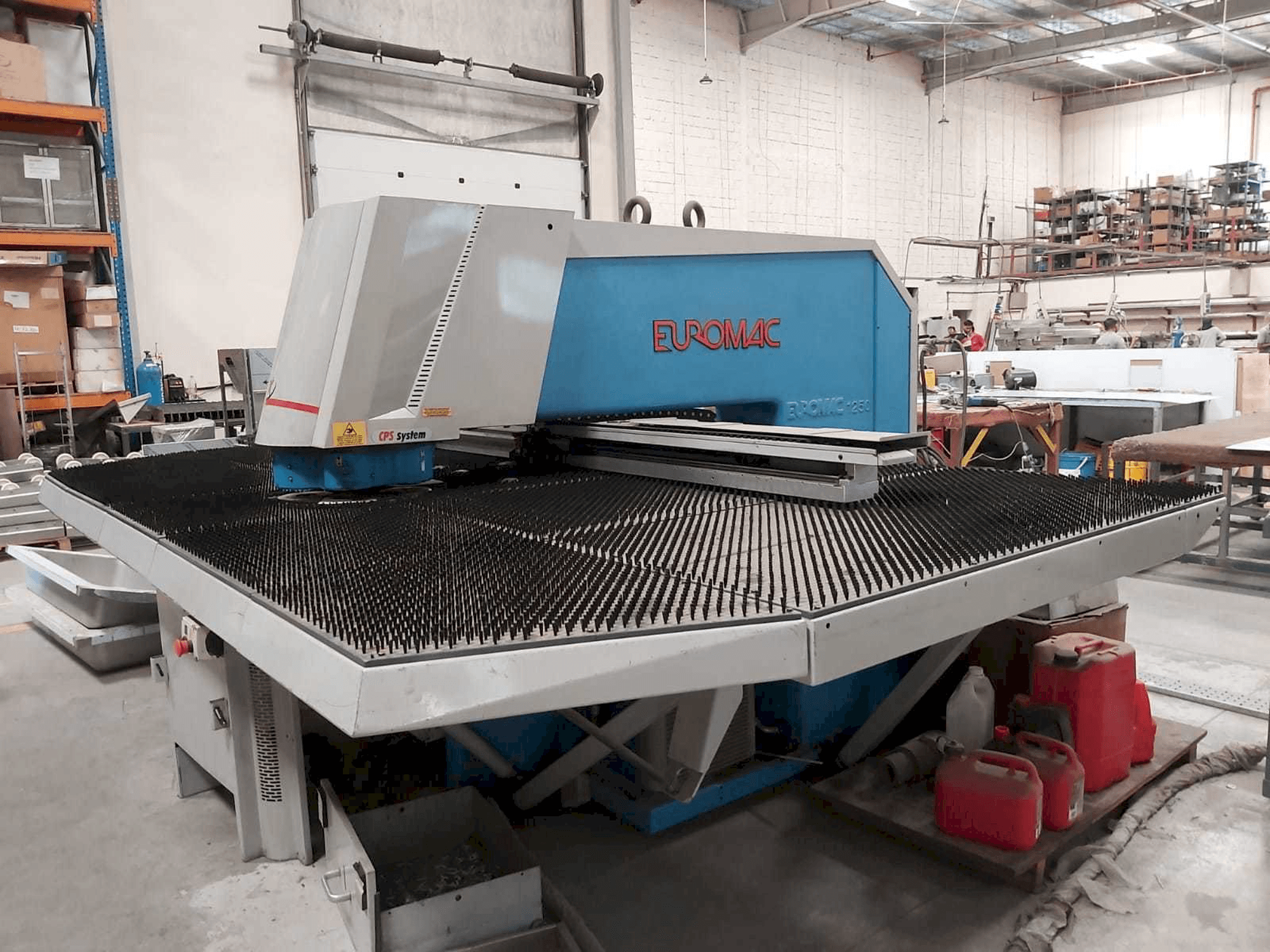 Front view of Euromac MTX INDEX machine