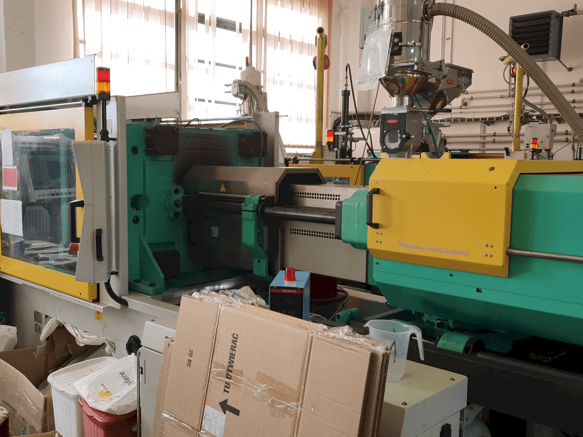 Front view of Arburg 570C 2200 - 1300 machine