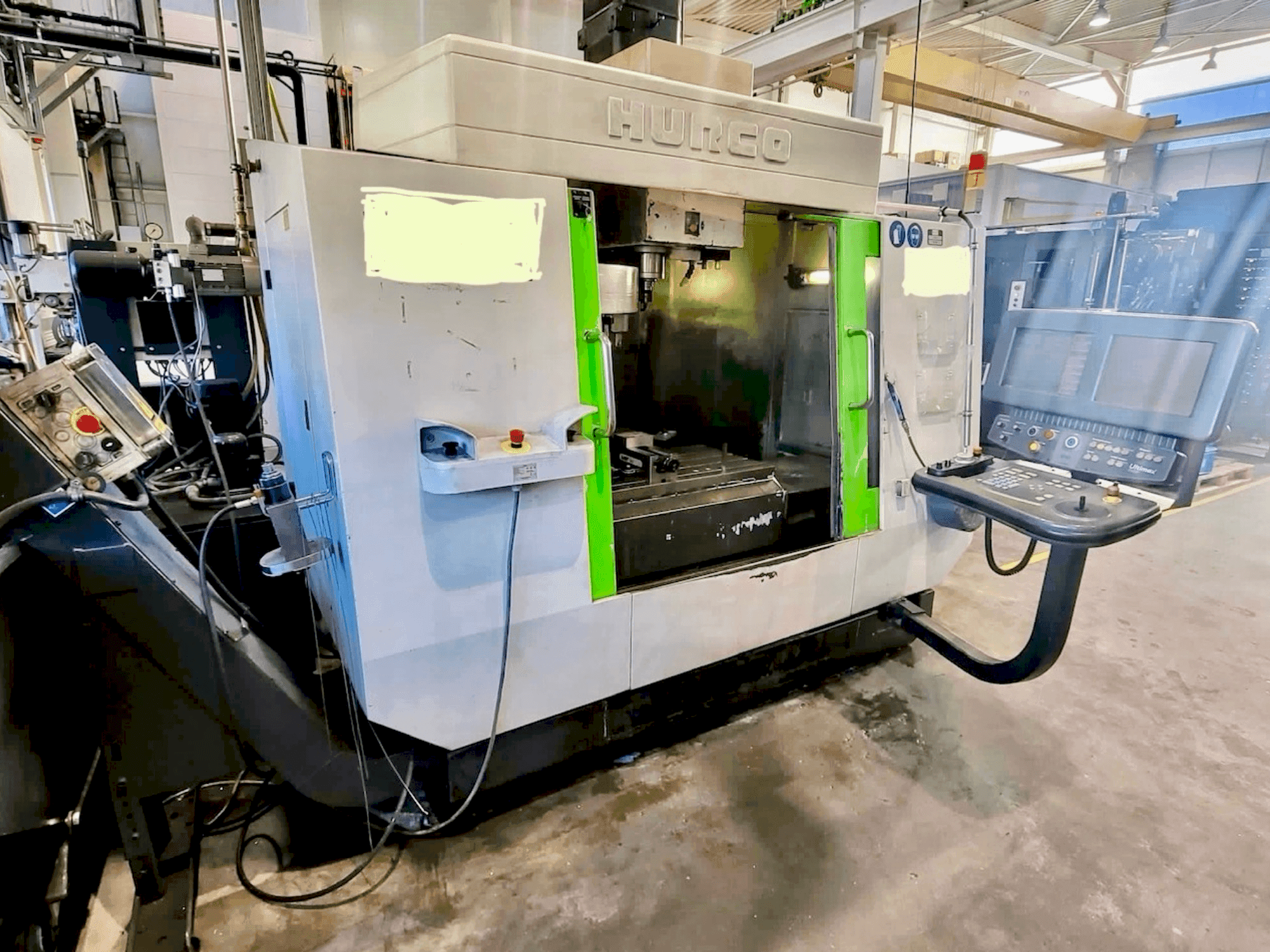 Front view of Hurco BCM4020 machine