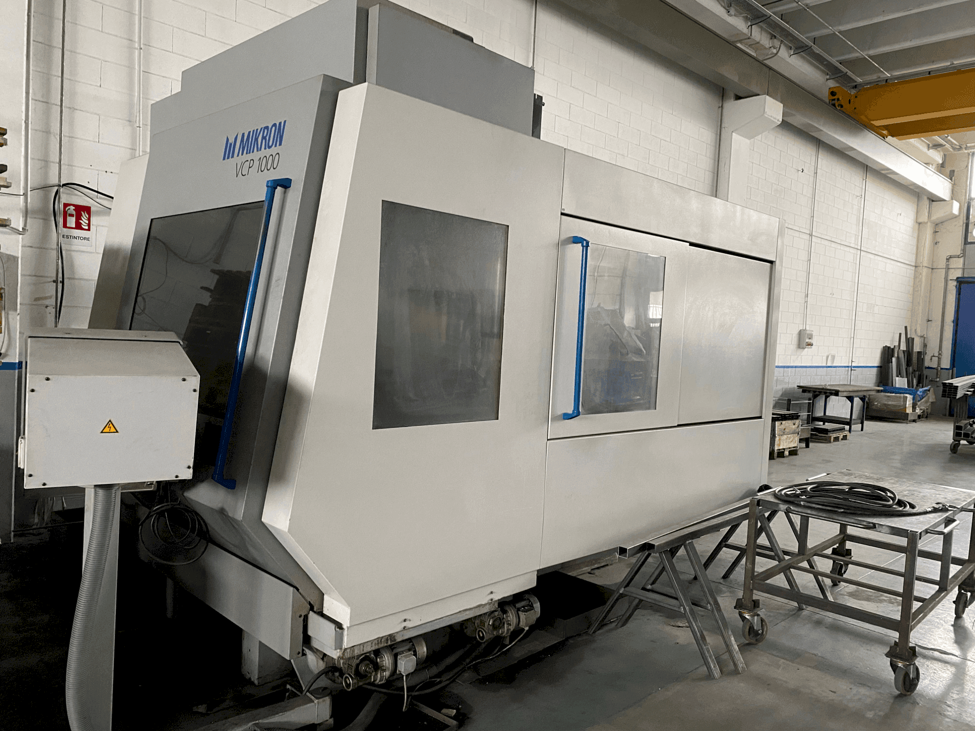 Front view of MIKRON VCP 1000 machine