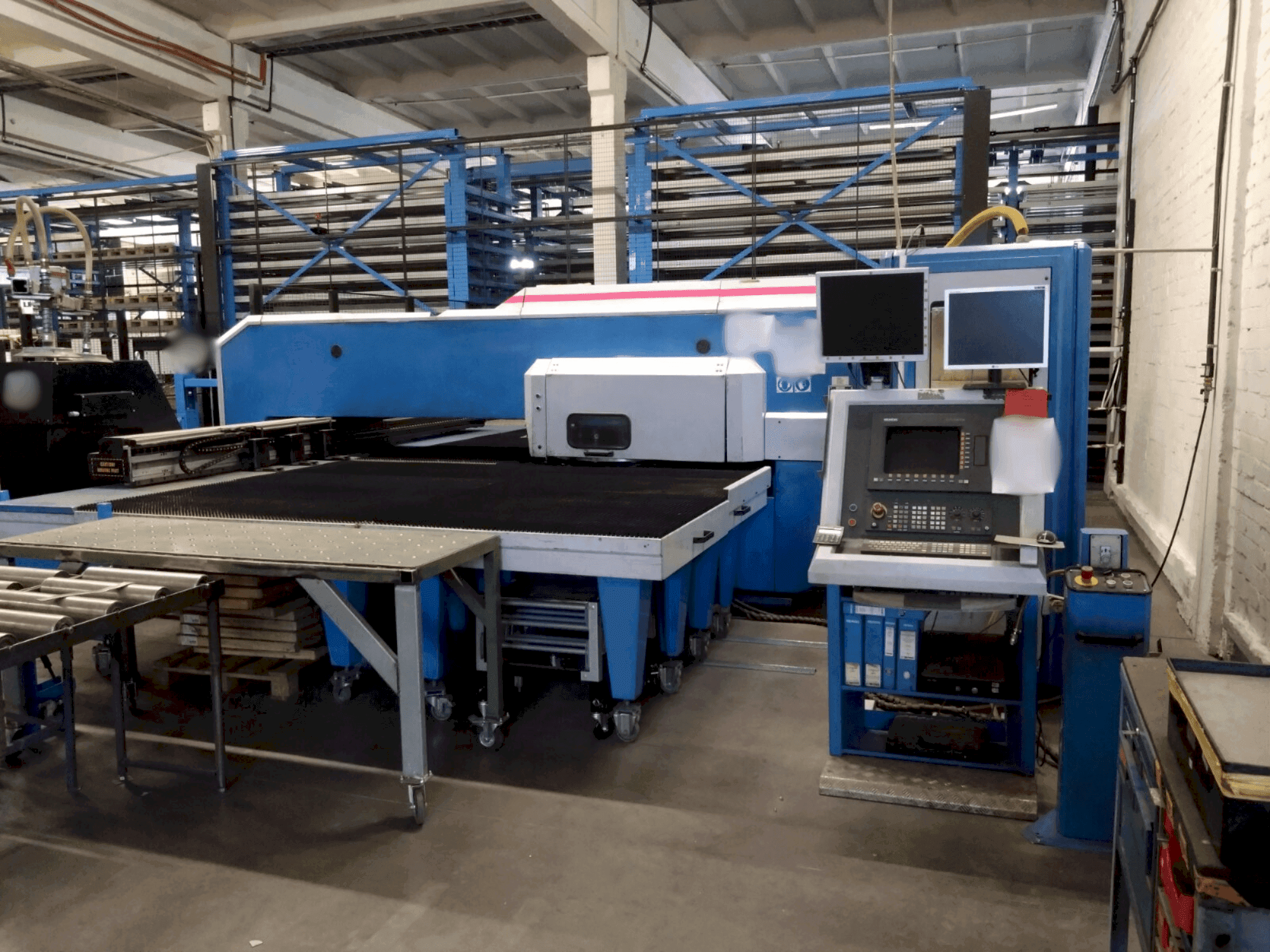 Front view of Finn-Power F6-25 5B machine