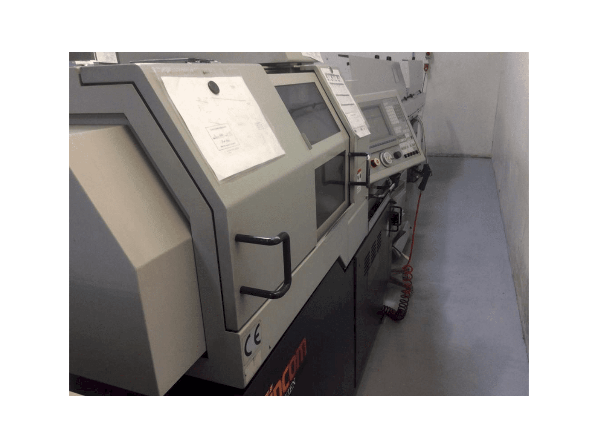 Left side view of Citizen L20 machine