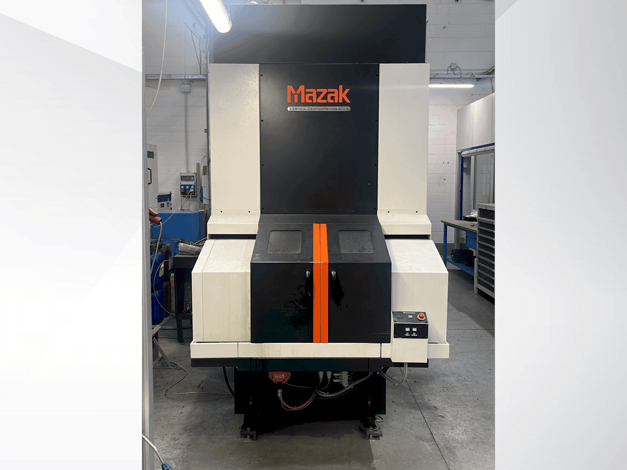Front view of Mazak VC PRIMOS 400S machine