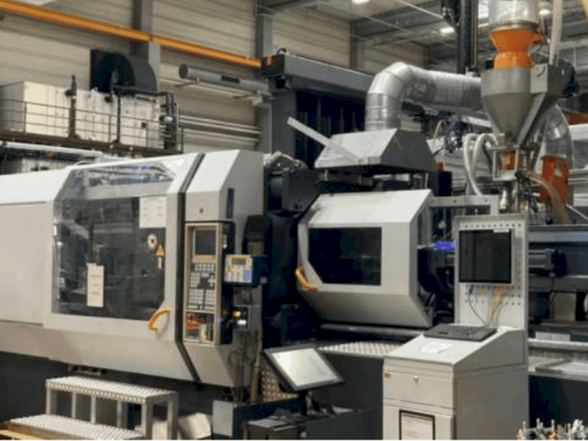 Front view of DEMAG Ergotech 5000-1450 machine