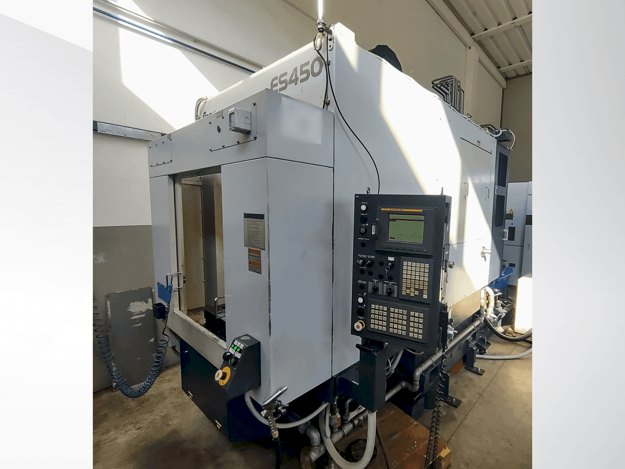 Front view of Enshu ES450 machine