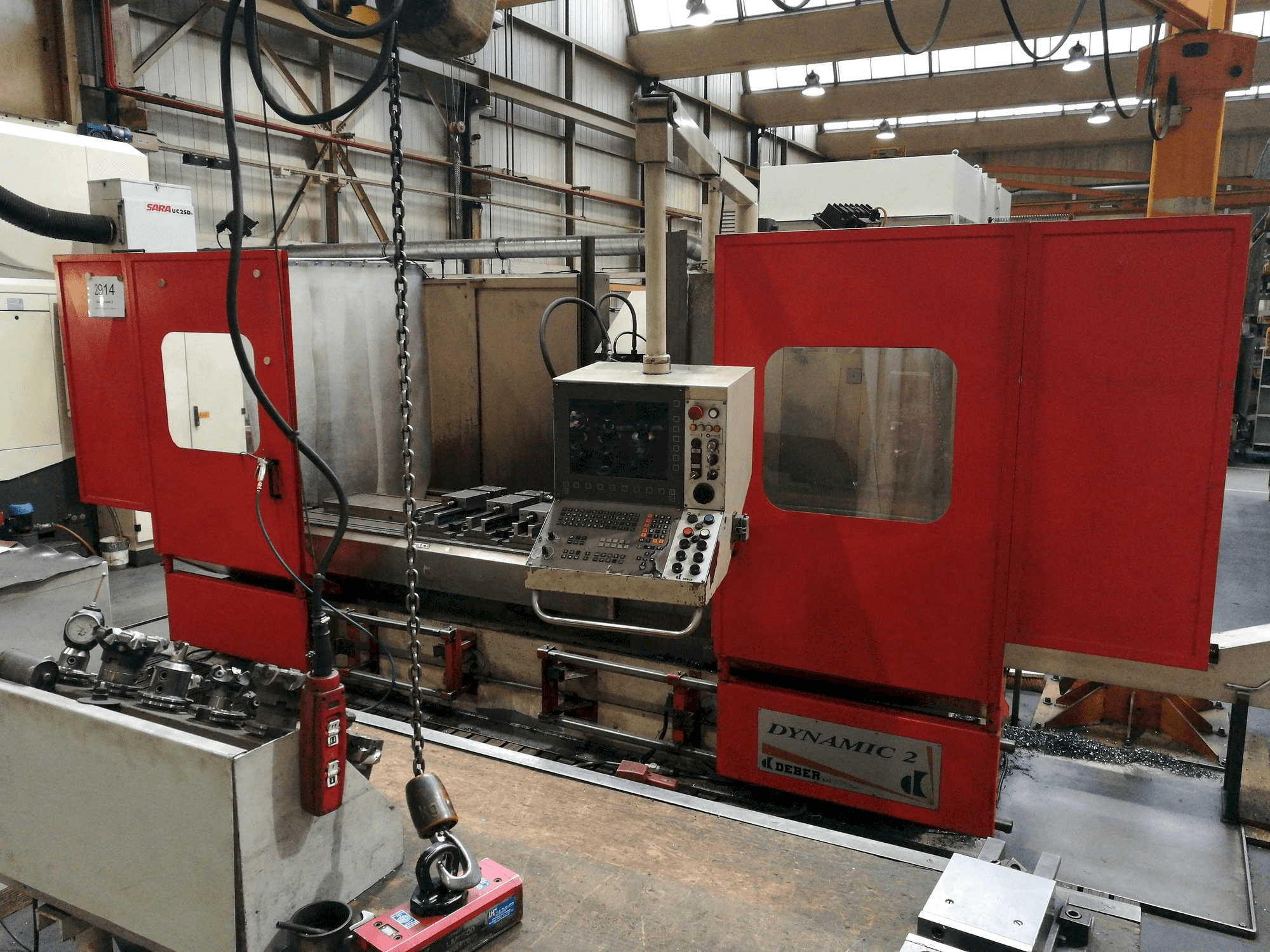 Front view of DEBER Dynamic 2 machine