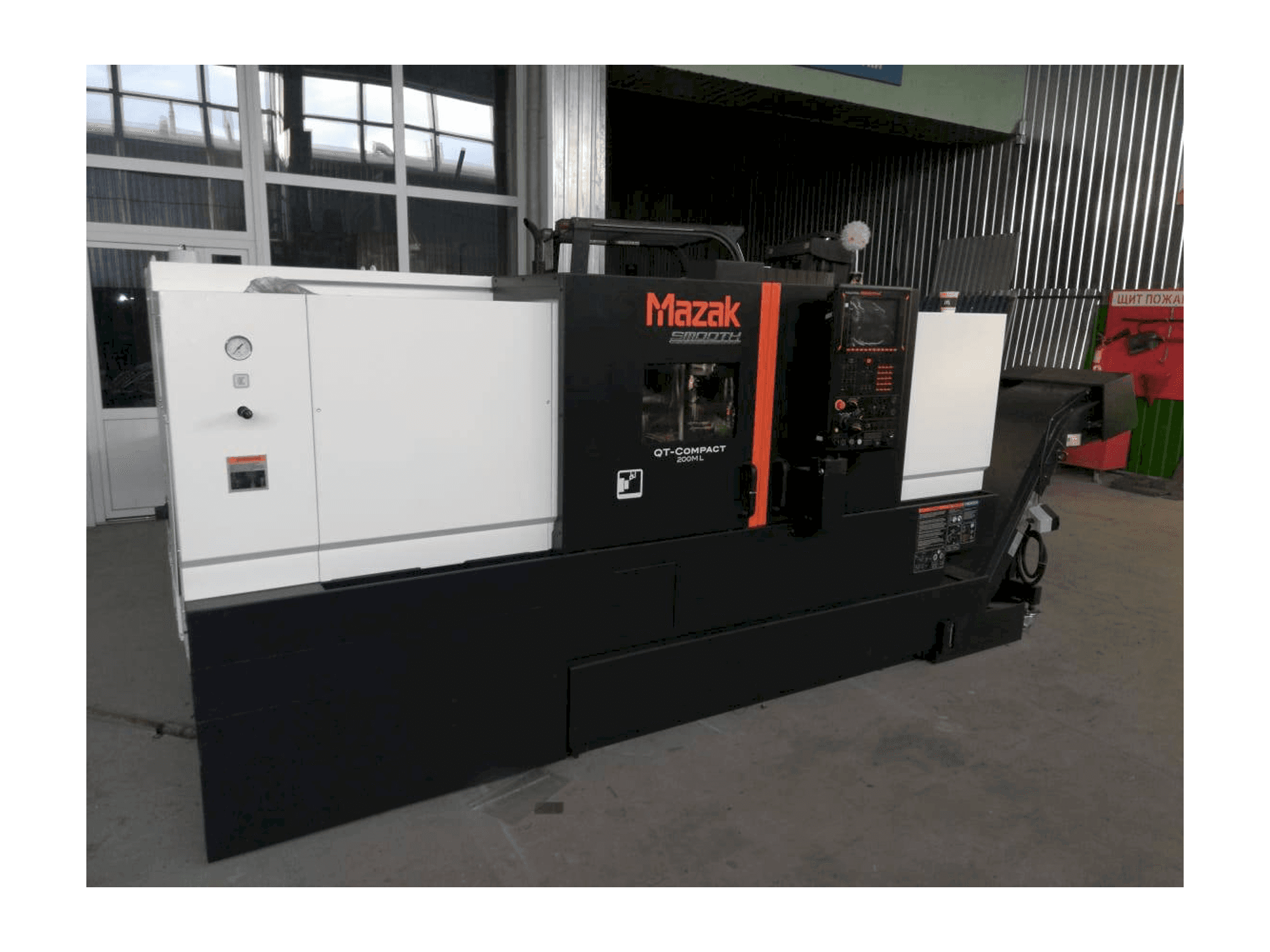 Front view of Mazak QT- COMPACT 200ML machine