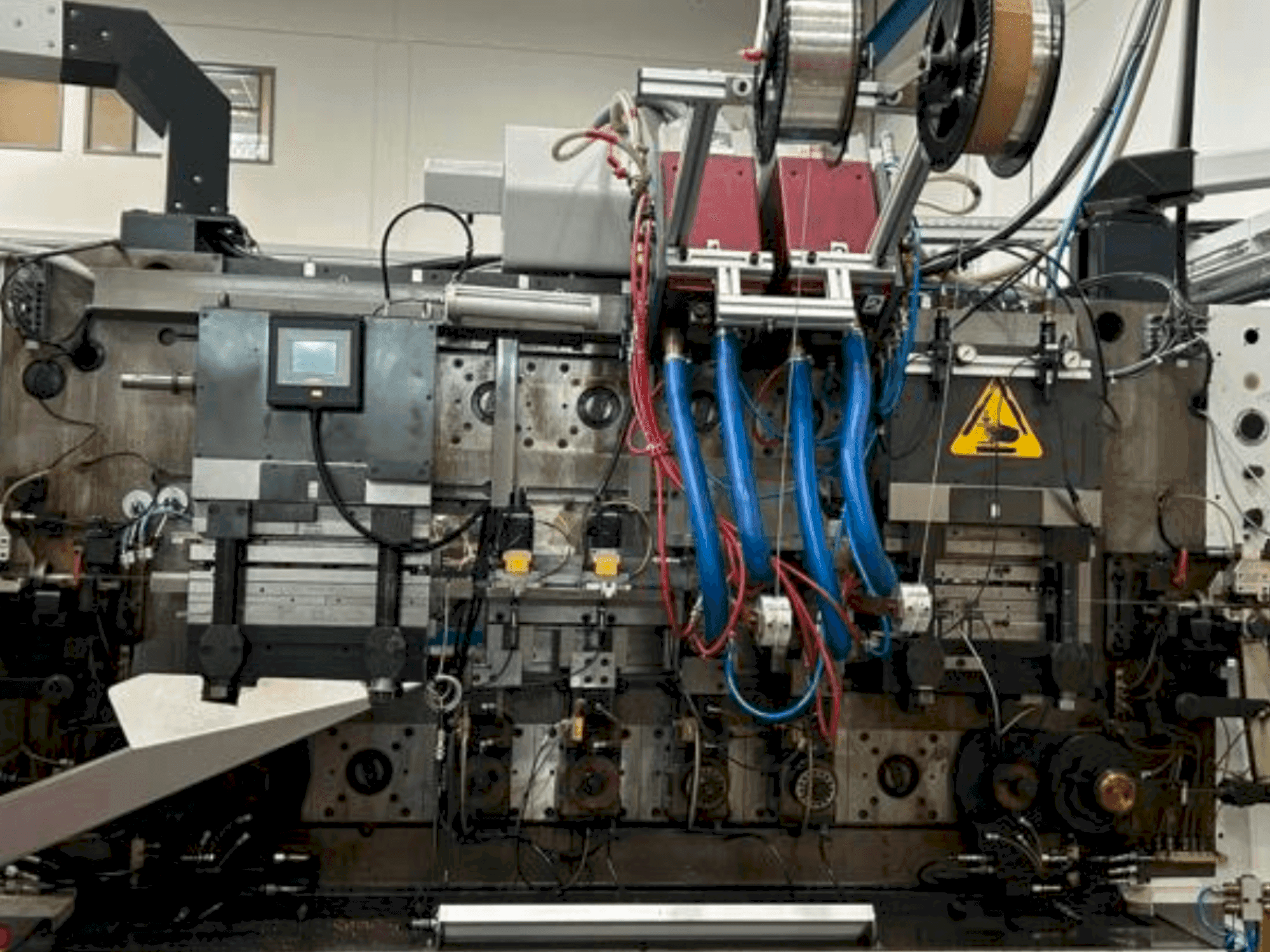 Front view of Bihler BZ 2/8 machine