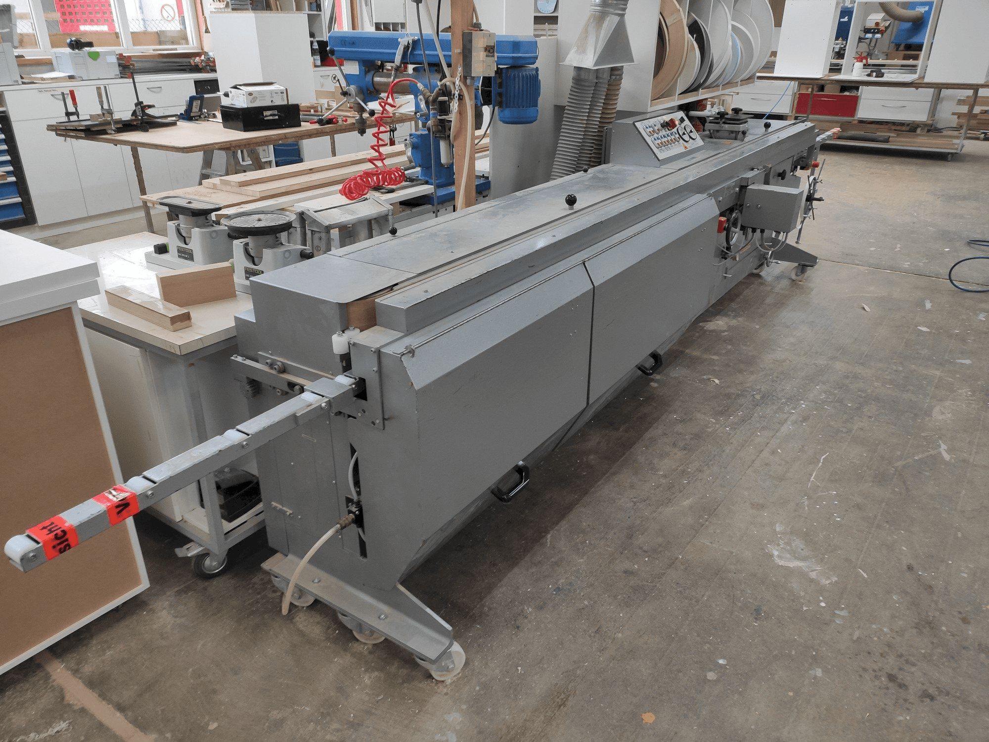 Front view of BMS Blaich model C machine