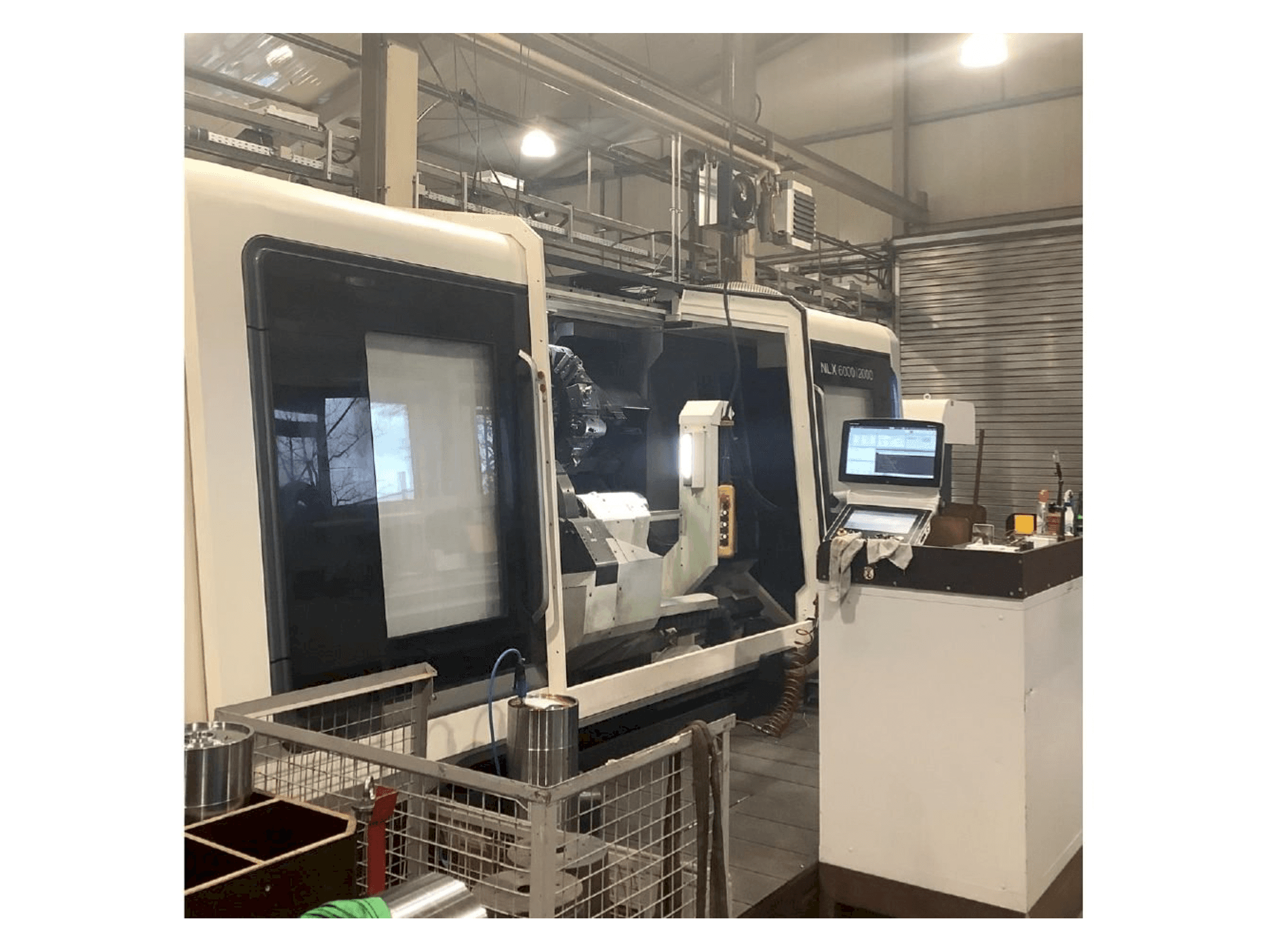 Front view of DMG MORI NLX 6000 | 2000 machine