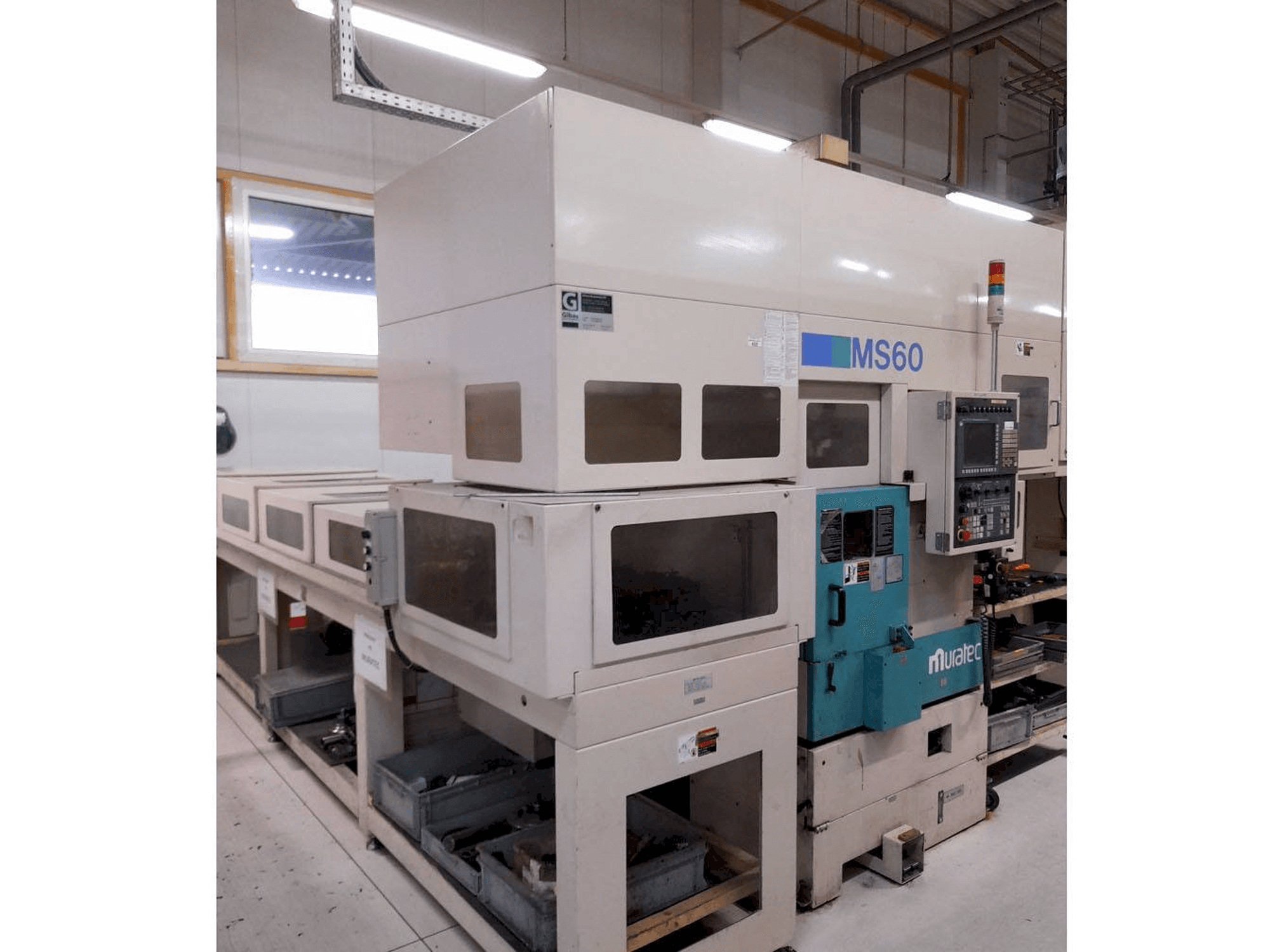 Front view of Muratec MS60 machine